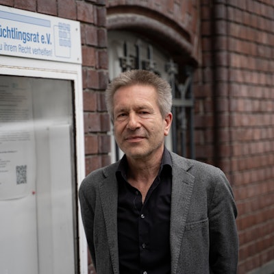 Claus-Ulrich Prölß, Geschäftsführer des Kölner Flüchtlingsrats
