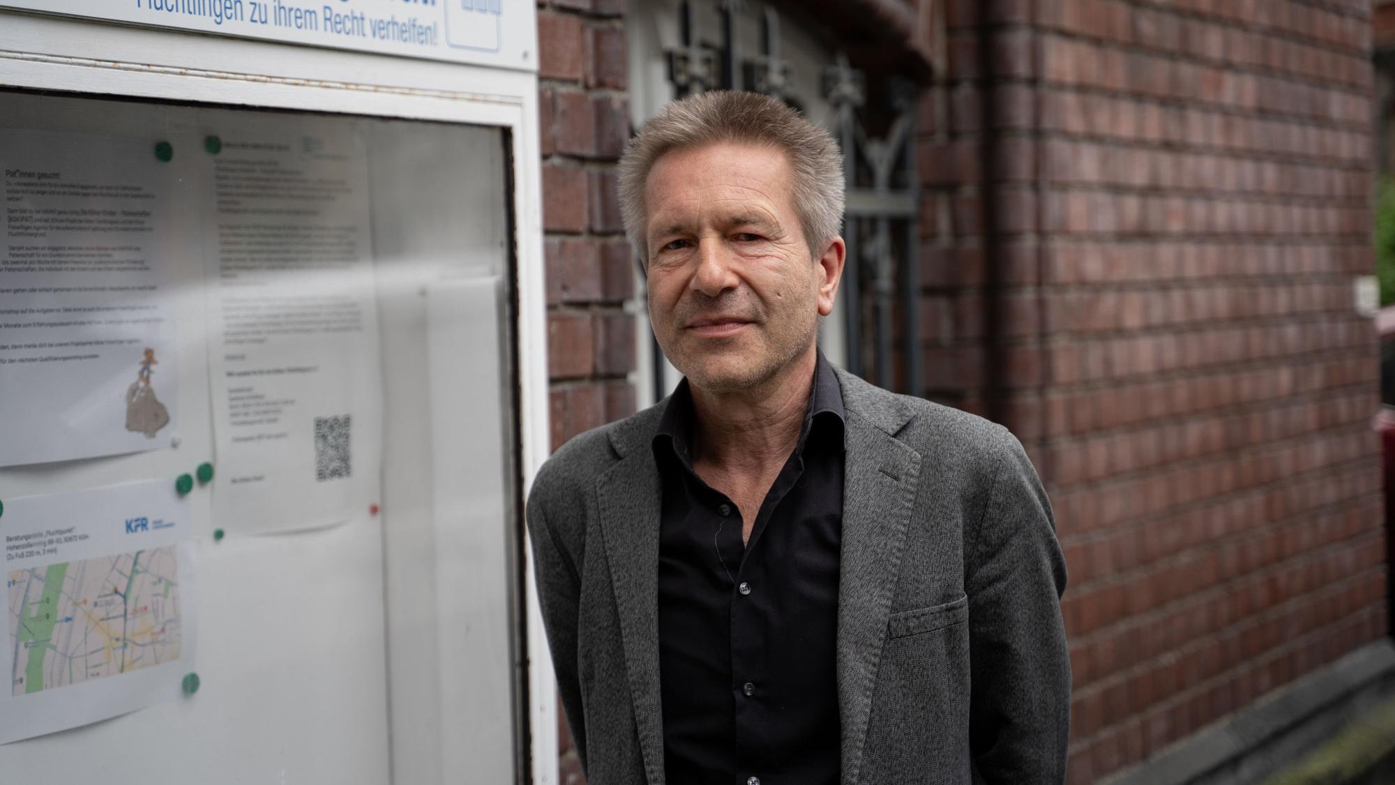 Claus-Ulrich Prölß, Geschäftsführer vom Kölner Flüchtlingsrat