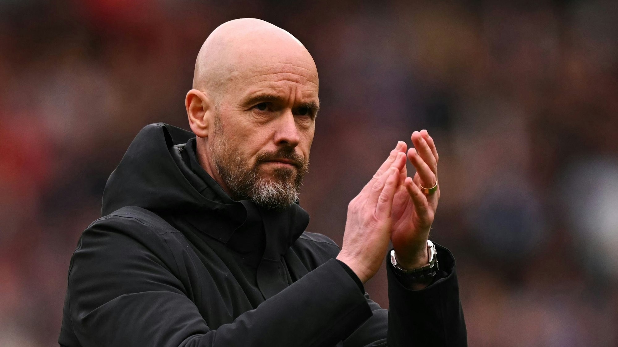 Erik ten Hag steht bei Manchester United seit Wochen in der Kritik.