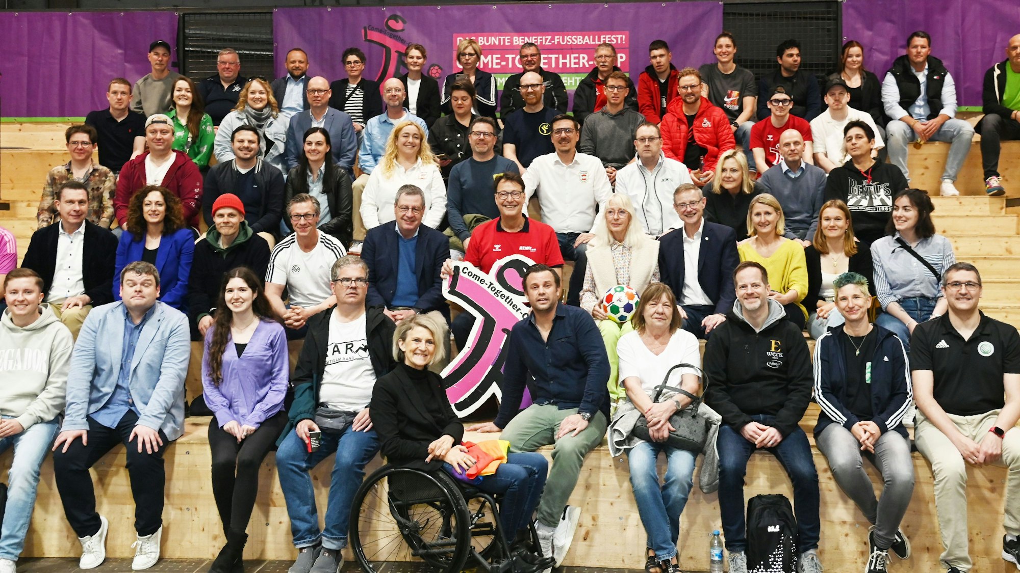 Die Pressekonferenz zum „Come Together Cup“ 2024.