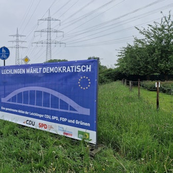Politiker starten Kampagne „Leichlingen wählt demokratisch“.