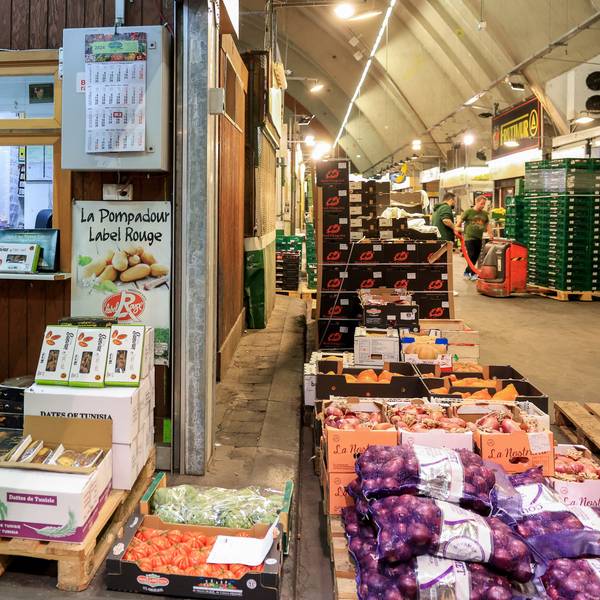 Der Großmarkt in Köln-Raderberg.