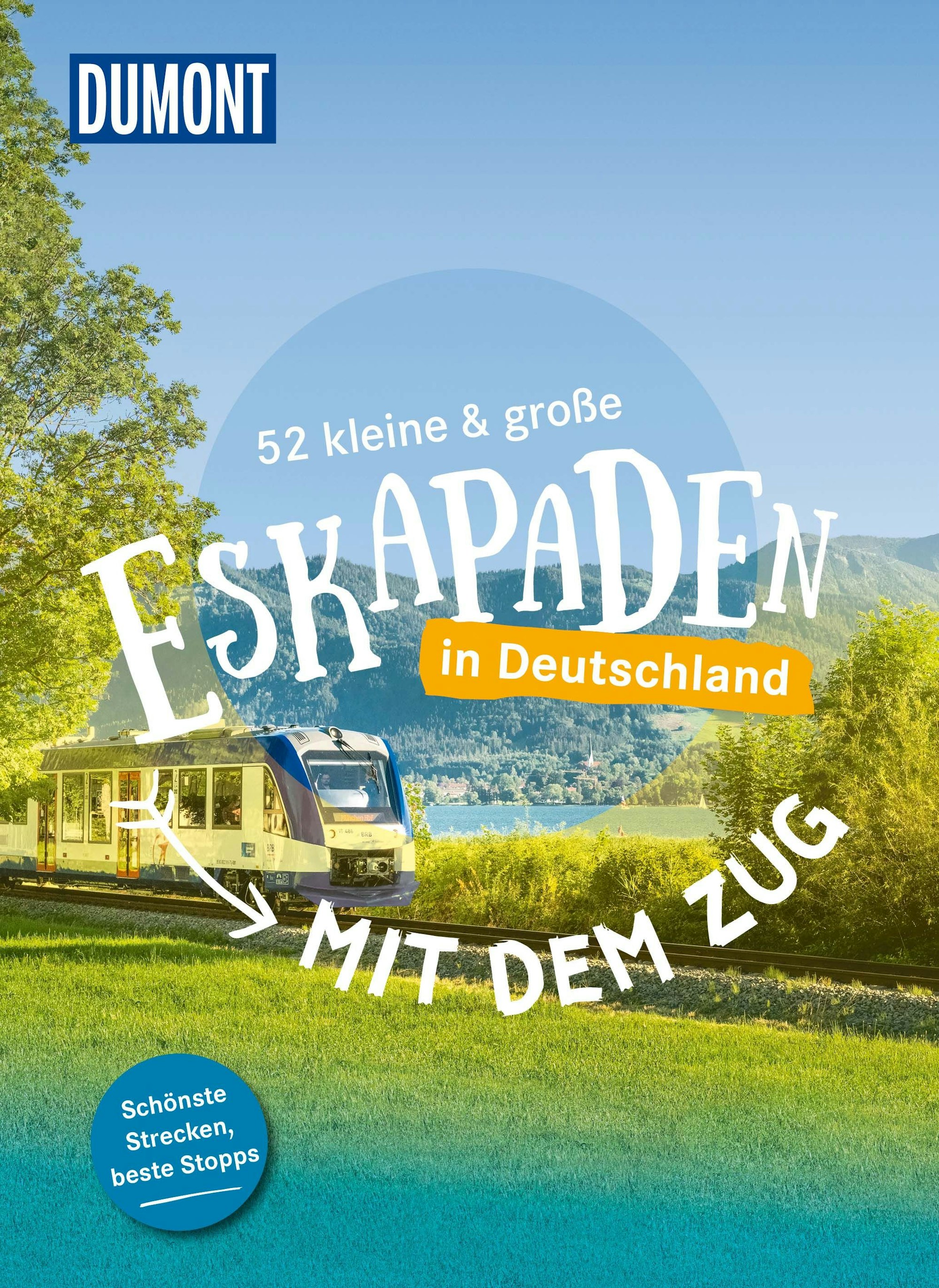Buchtipp: „52 kleine & große Eskapaden mit dem Zug in Deutschland“, Dumont Reiseverlag, 2024, 22,95 Euro www.dumontreise.de