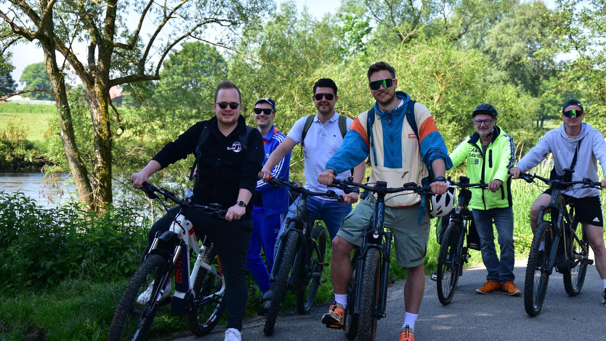 Diese Truppe führte der Weg von Lohmar, über Niederkassel, bis nach Bonn.