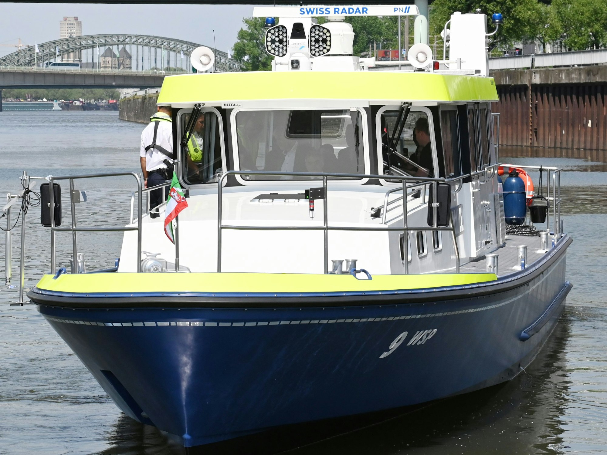 Die WSP 9 im Deutzer Hafen