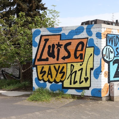 Das Gelände an der Widdersdorfer Straße 246 ist privat. Das neu gebaute Club-Gebäude ist von hier aus nicht zu sehen.