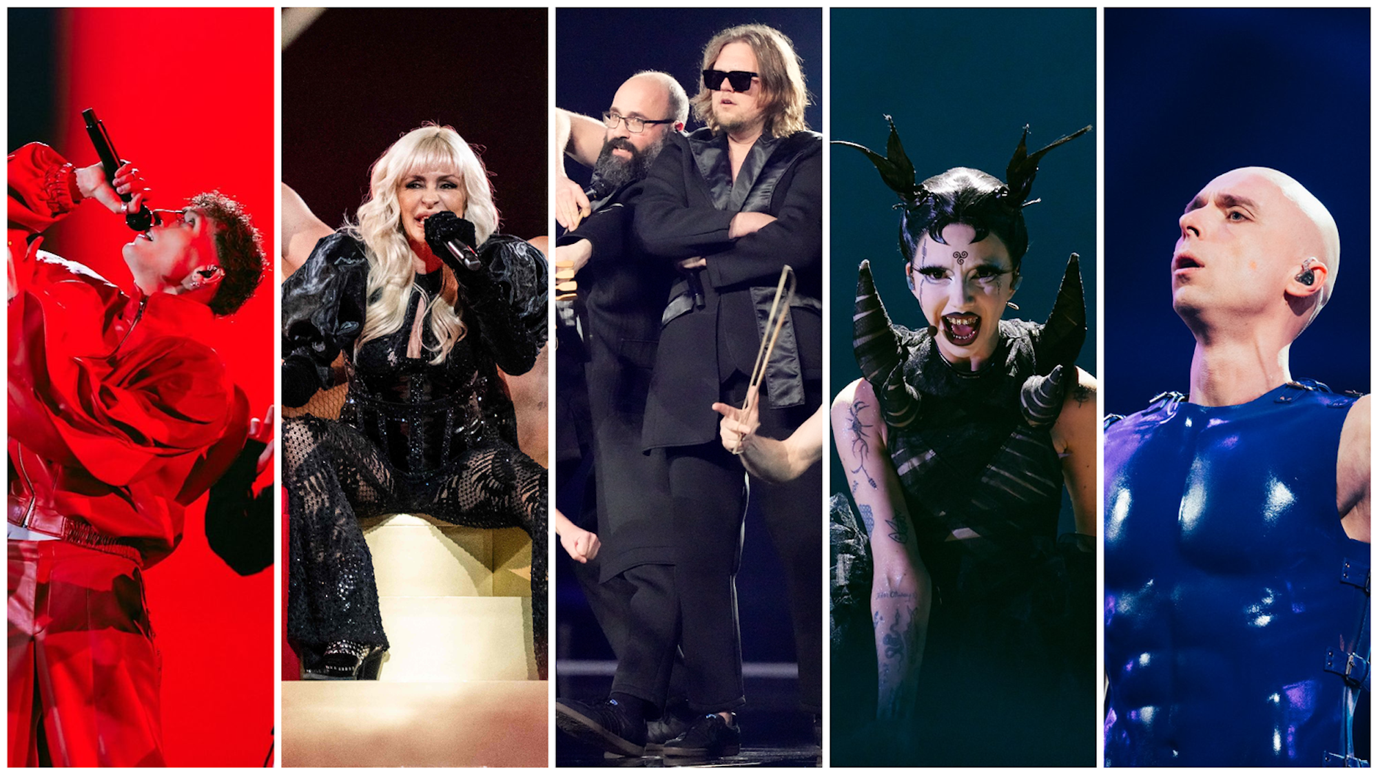 Die ESC-Teilnehmer aus Litauen, Spanien, Estland, Irland und Lettland