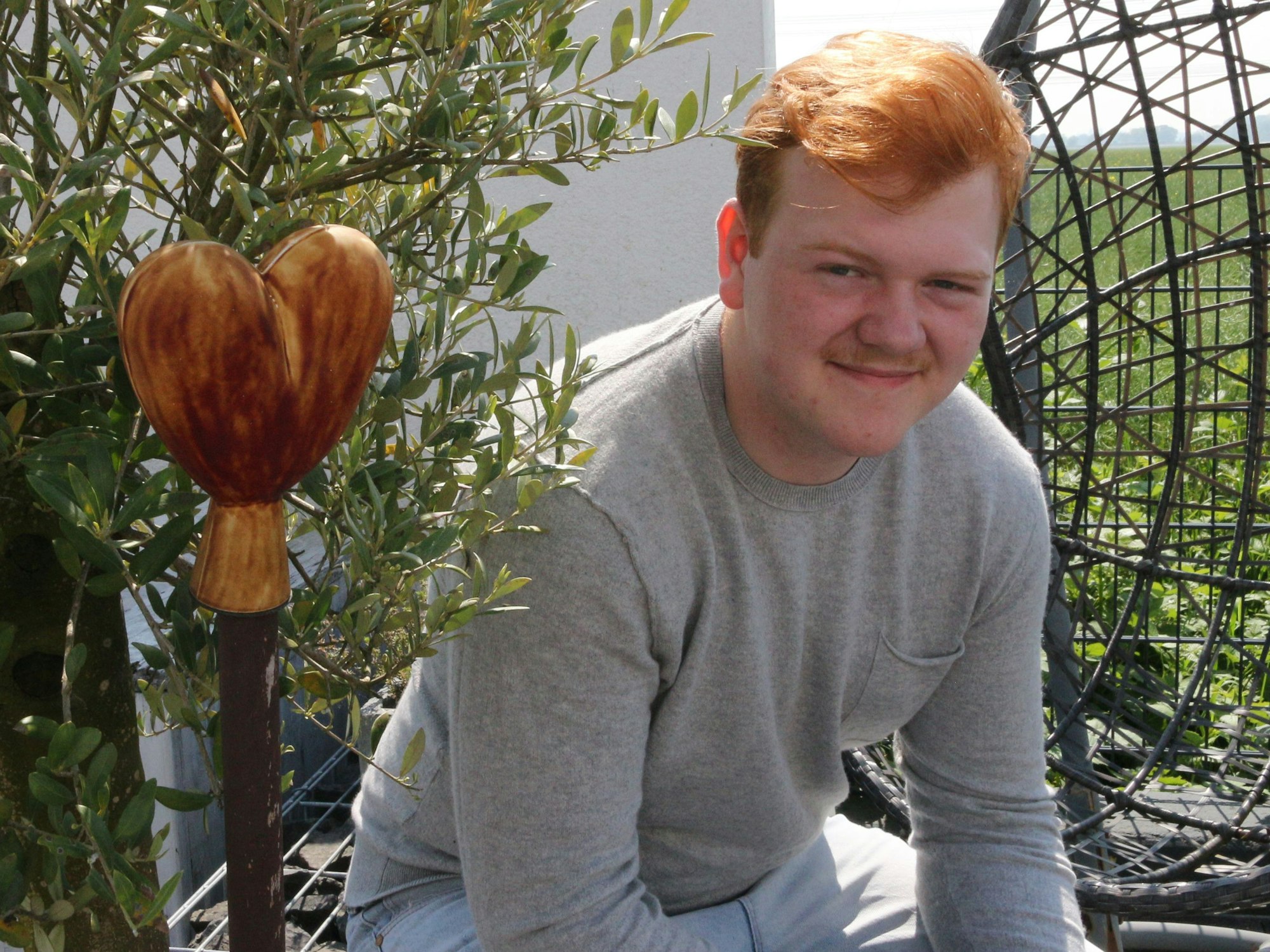 Das Bild zeigt Linus Meinel (17 Jahre) aus Pulheim-Sinnersdorf.