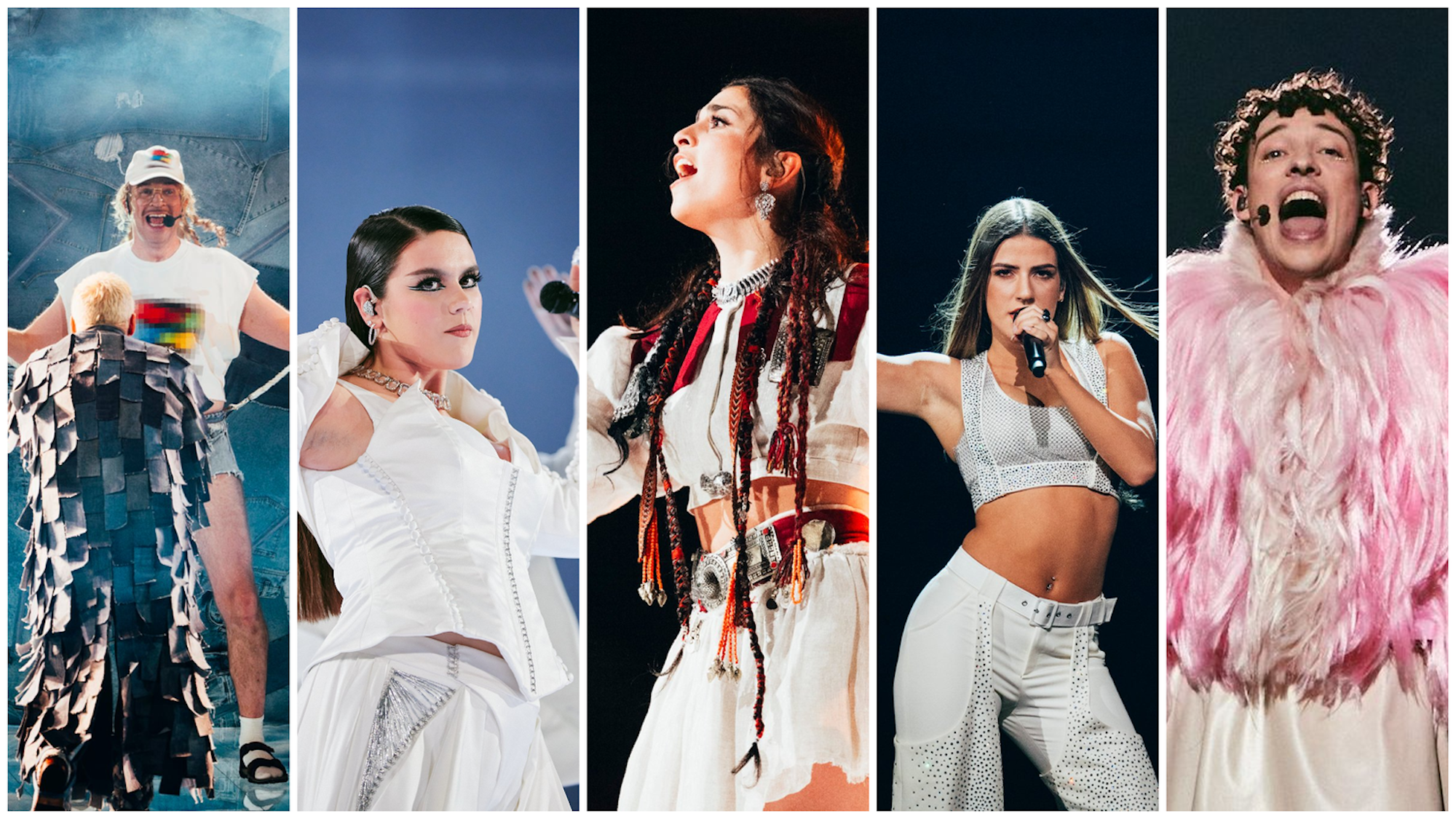 Die ESC-Teilnehmer aus Finnland, Portugal, Armenien, Zypern und Schweiz