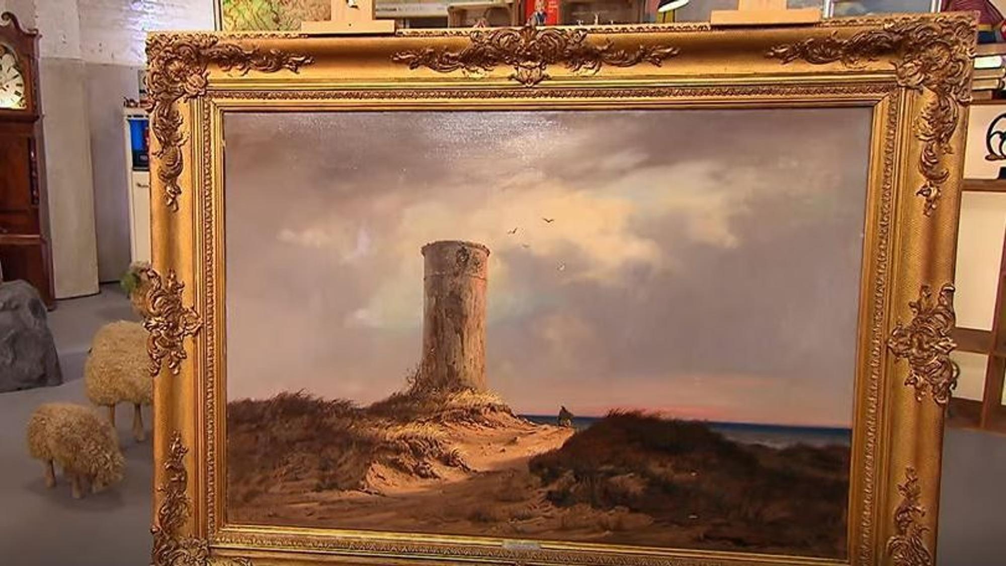 Das Gemälde des deutschen Künstlers Carl Gustav Wegener bei Bares für Rares.