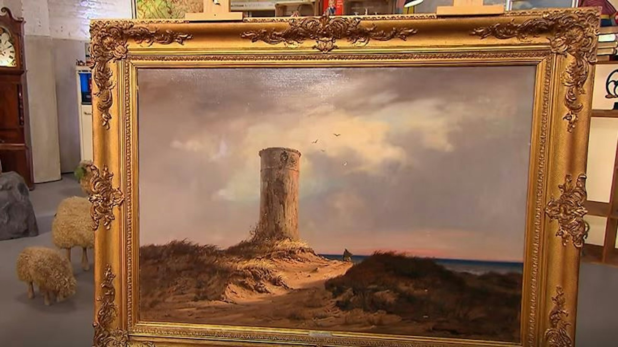 Das Gemälde des deutschen Künstlers Carl Gustav Wegener bei Bares für Rares.
