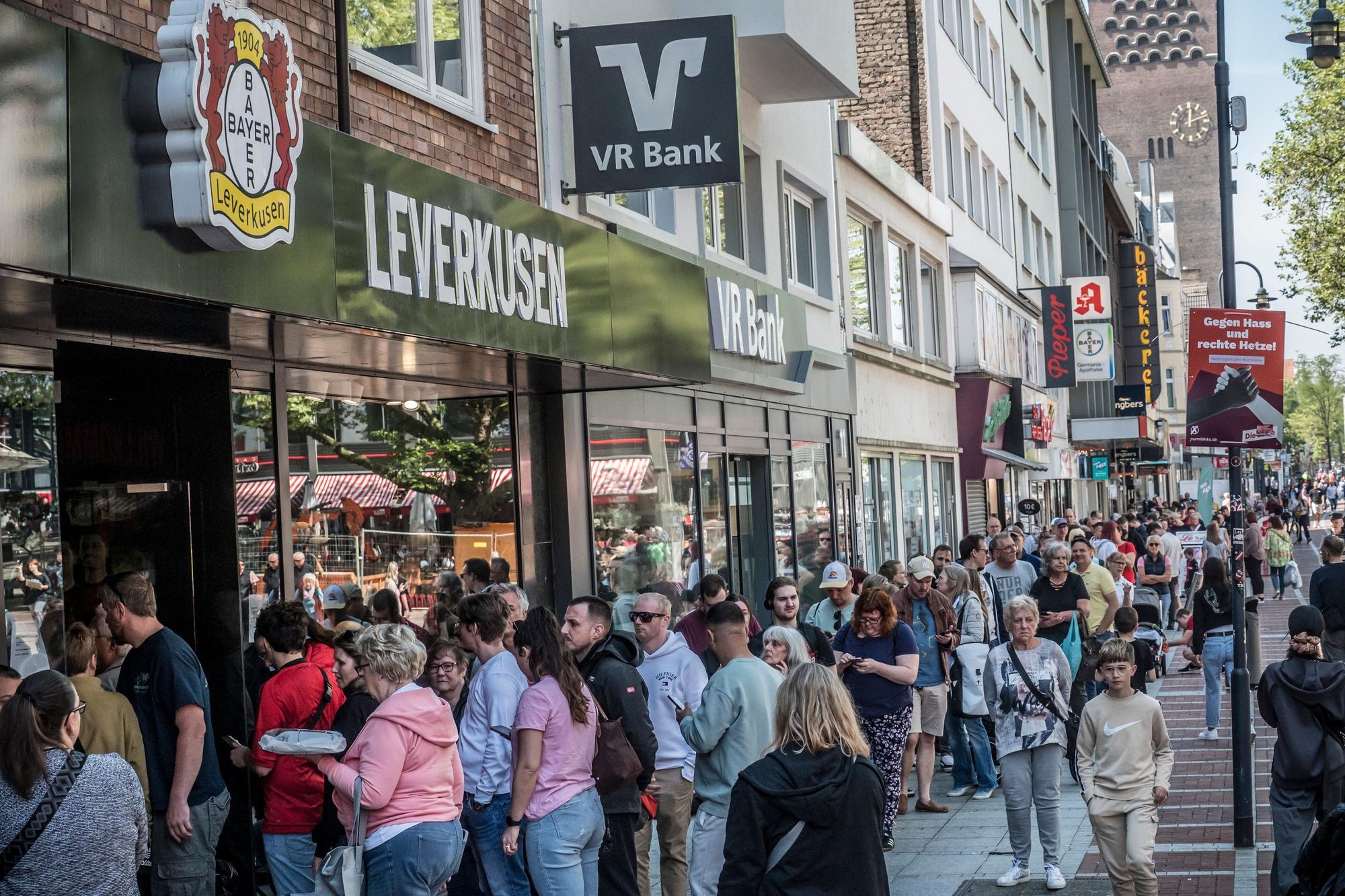 Der Fanshop verschwindet aus der Innenstadt.