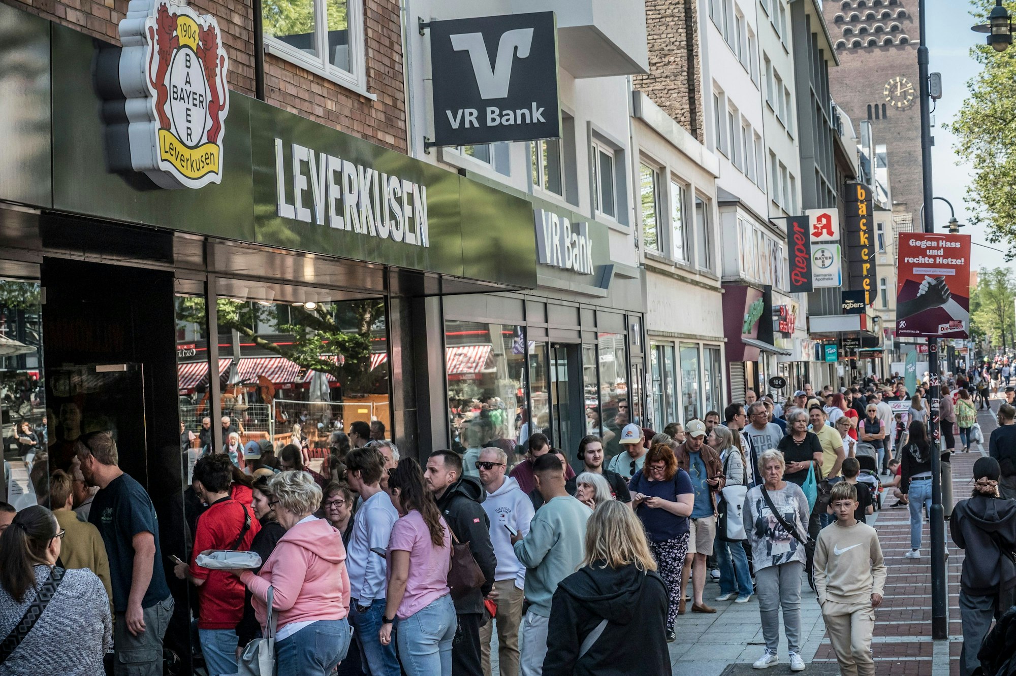 Der Fanshop verschwindet aus der Innenstadt.