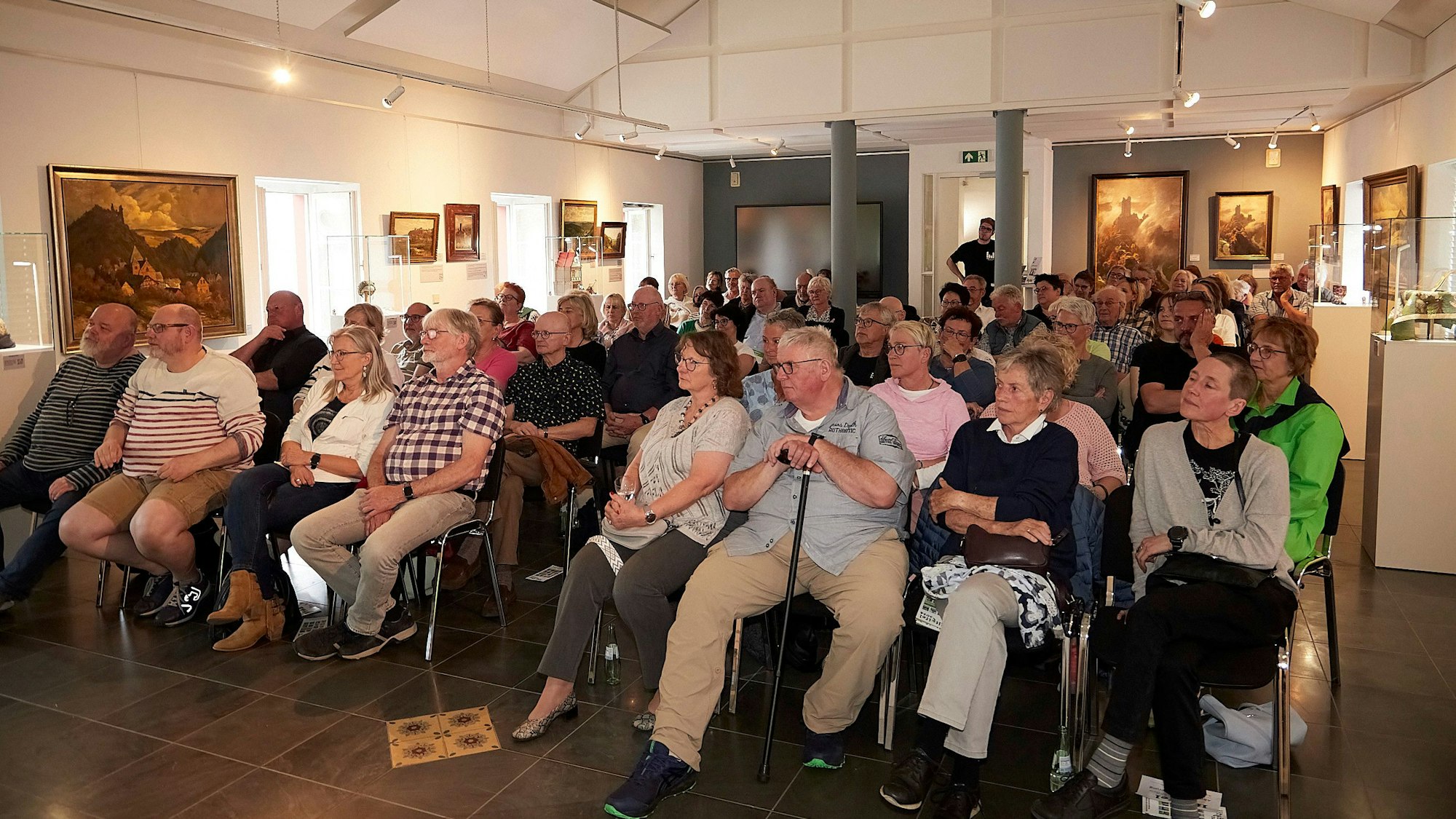 Blick auf die rund 70 Zuhörer,