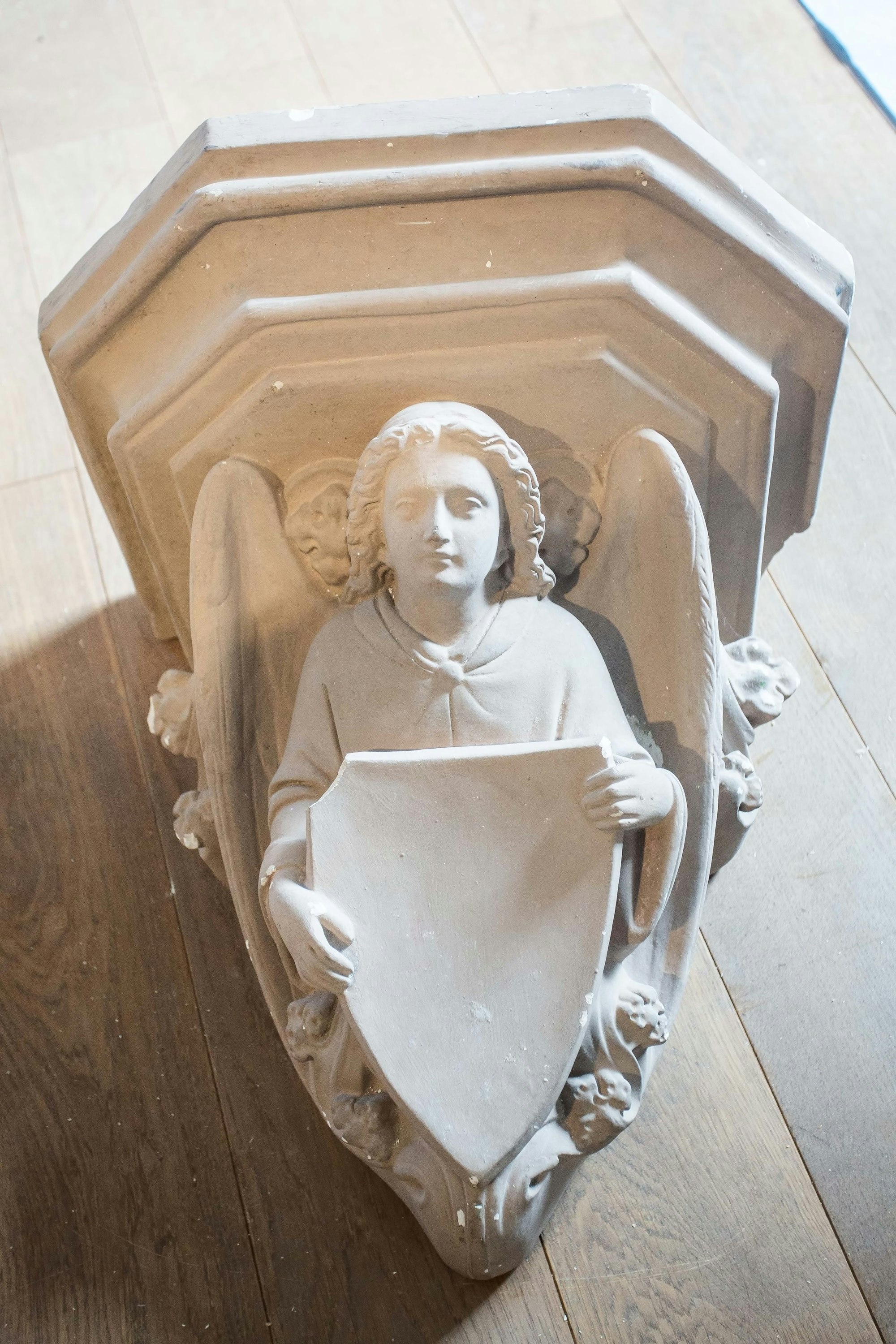 Historische Konsole aus der Pfarrkirche Herz-Jesu in Engelskirchen-Loope.