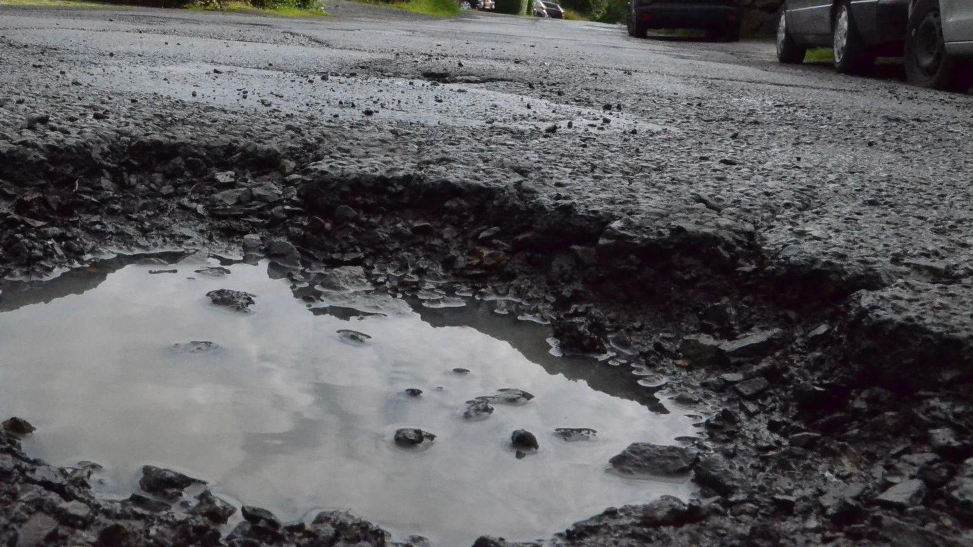 In der Rommerscheider Straße muss die Straßendecke erneuert werden.