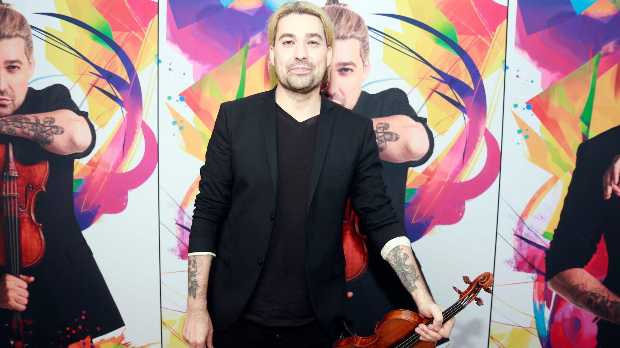 Das Foto zeigt David Garrett in der Flora.