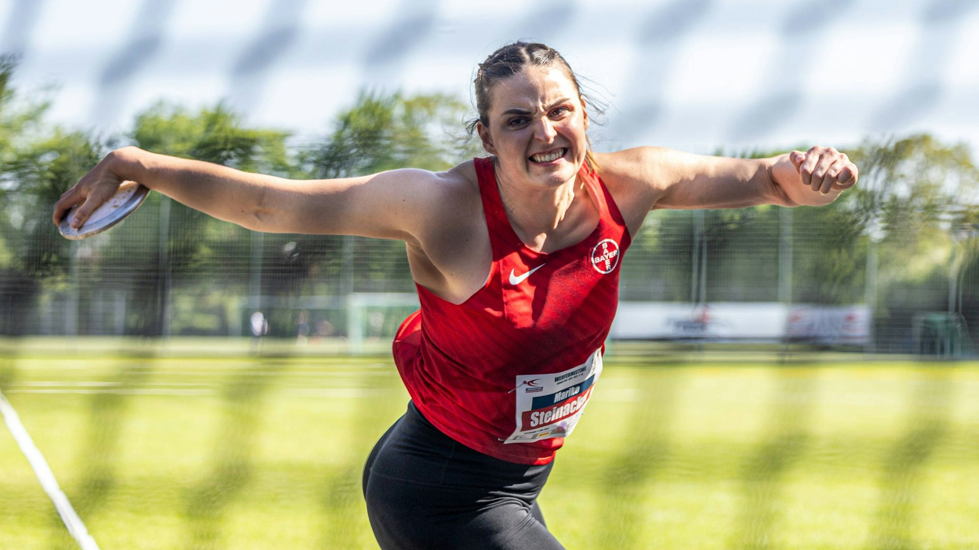 Sky is the Limit Wiesbaden, 11.05.2024 Marike Steinacker NO/TSV Bayer 04 Leverkusen Sky is the Limit im Helmut-Schön-Sportpark in Wiesbaden am 11.05.2024, Hessen. *** Sky is the Limit Wiesbaden, 11 05 2024 Marike Steinacker NO TSV Bayer 04 Leverkusen Sky is the Limit at the Helmut Schön Sportpark in Wiesbaden on 11 05 2024, Hessen Copyright: xBEAUTIFULxSPORTS/KJPetersx
