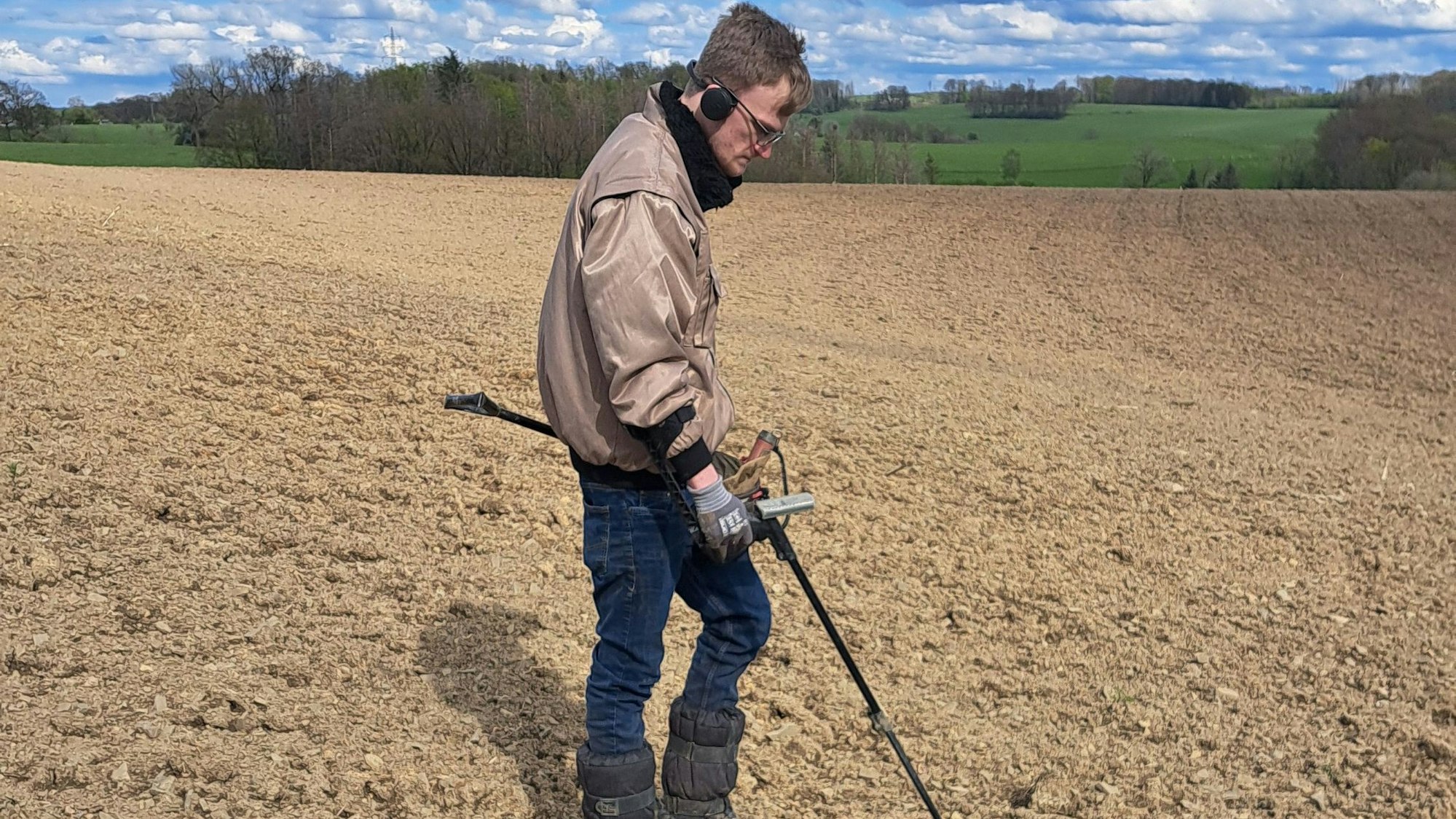 Sondengänger Alexander Maier.