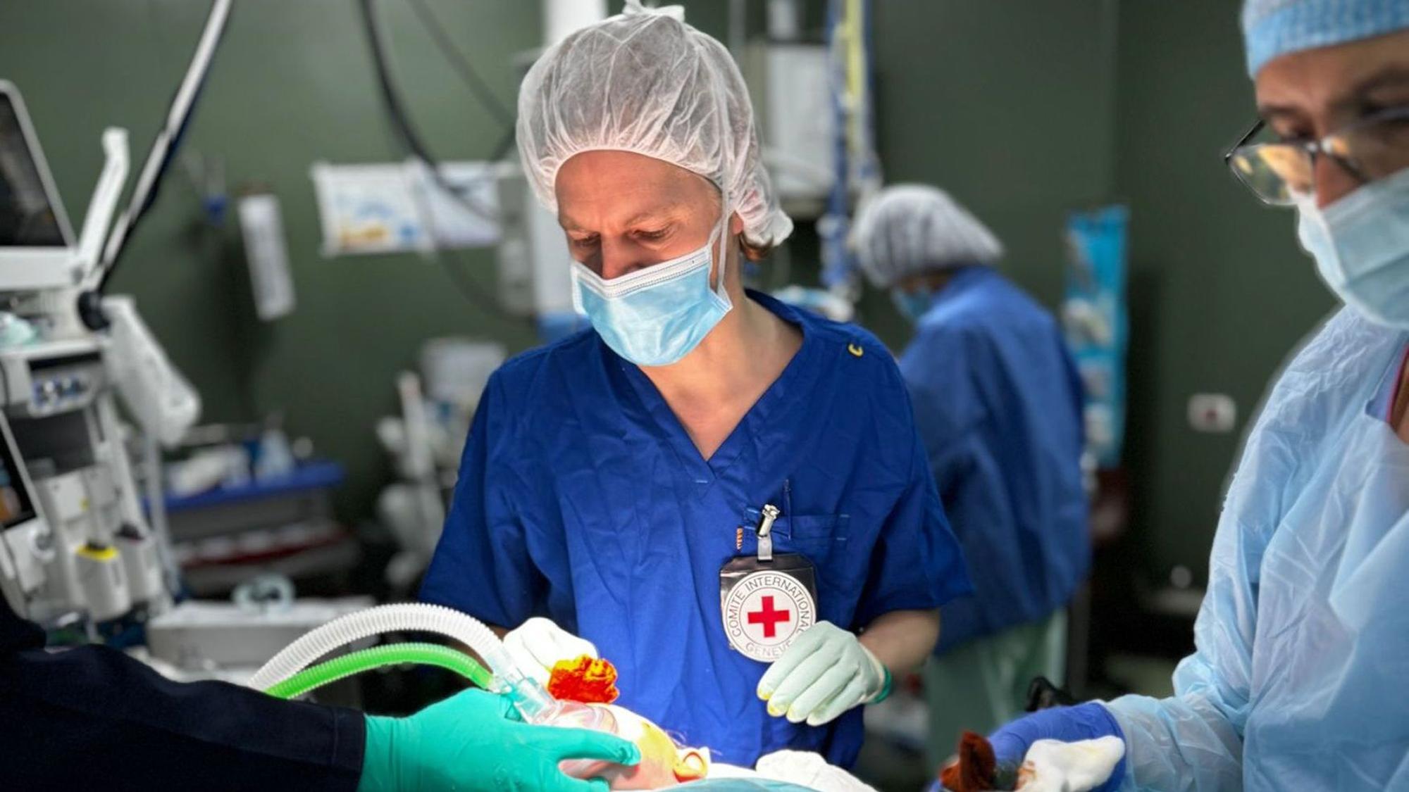 Einsatz in Rafah, Gaza: Dr. Jan Wynands operierte drei Wochen täglich von 9 bis 21 Uhr.