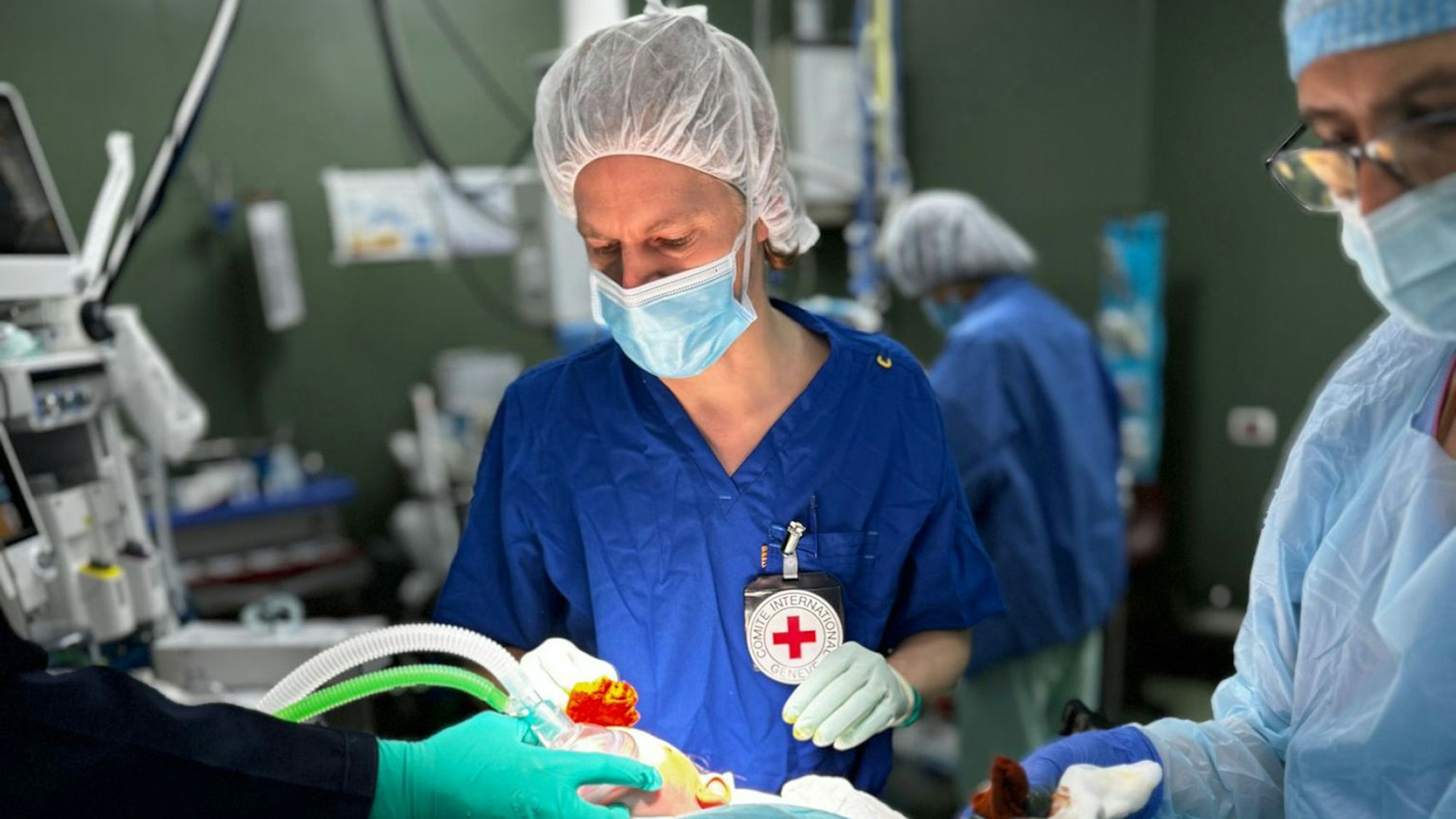 Einsatz in Rafah, Gaza: Dr. Jan Wynands operierte drei Wochen täglich von 9 bis 21 Uhr.