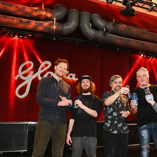 Die Clubs wollen nicht mit dem erhobenen Zeigefinger daherkommen. Warum sie von den grünen Maßnahmen auch profitieren. Auf dem Bild: Moritz Swars von Zukunft Feiern (l), Dennis Weber (CBE), Jens Ponke (DIe Wohngemeinschaft, Stefan Bohne (Artheater), Claudia Wedell