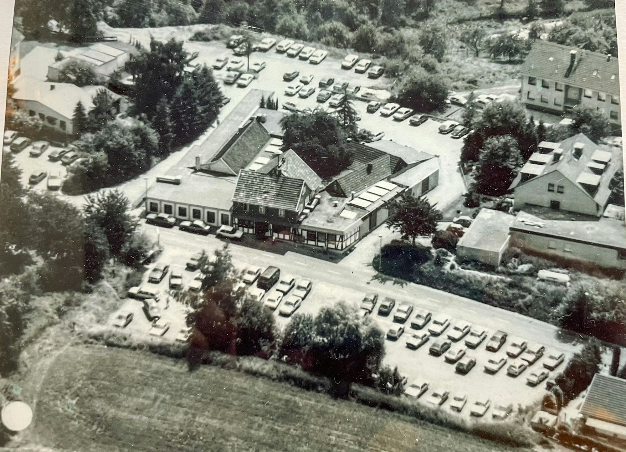 Zu Höchstzeiten hatte das Gelände mehrere Gasträume.