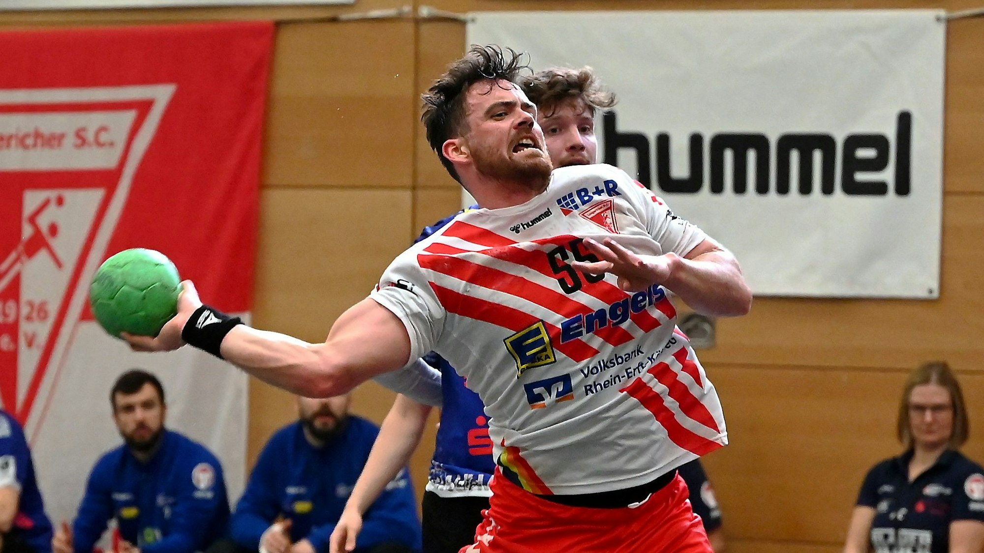 06.04.2024, Handball-Longericher SC-Hanau
Marian Dahlke (Longewrich)
Foto: Uli Herhaus