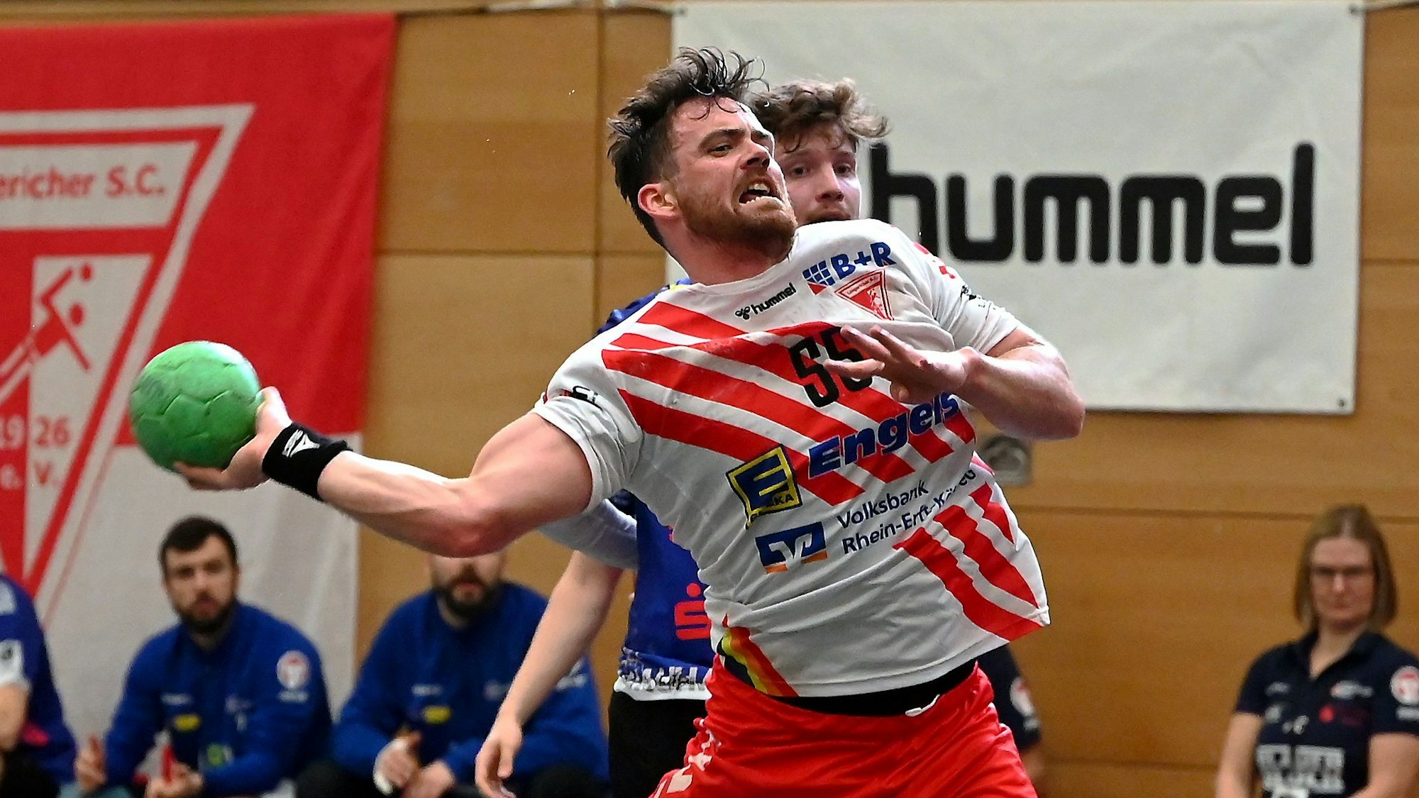 06.04.2024, Handball-Longericher SC-Hanau
Marian Dahlke (Longewrich)
Foto: Uli Herhaus