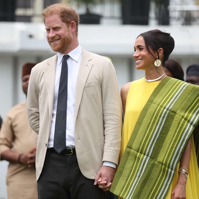 Herzogin Meghan und Prinz Harry in Nigeria.