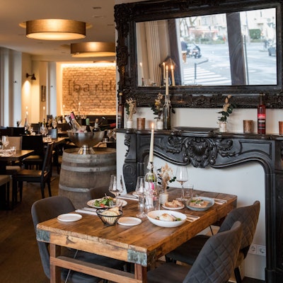 Inneneinrichtung des Barile im Agnesviertel