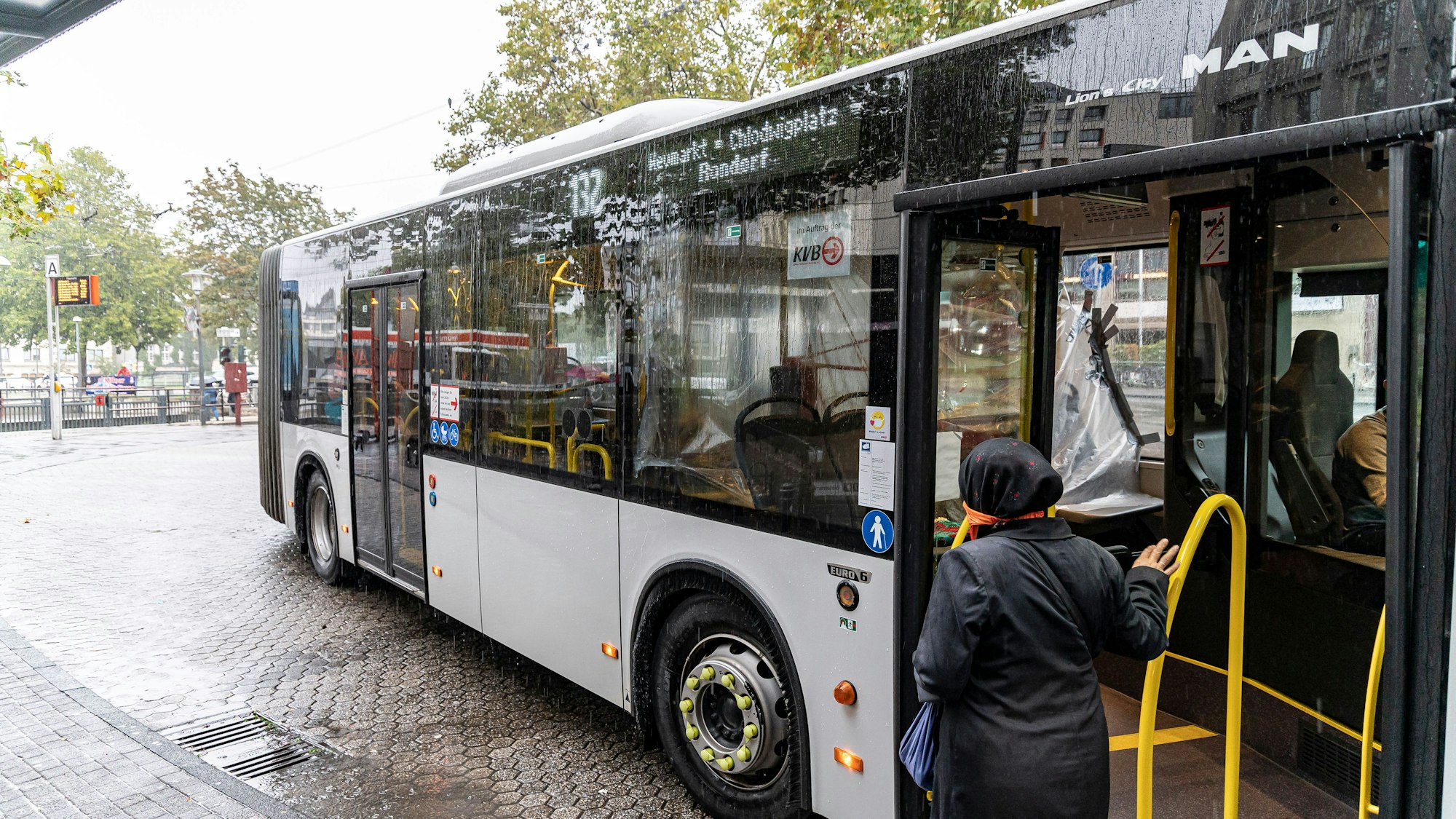 Ein Bus der KVB