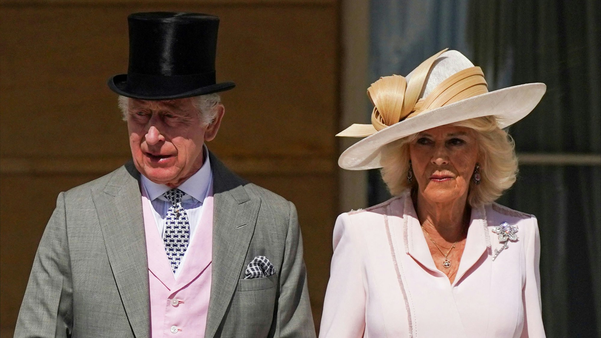 König Charles III. und Königin Camilla sind Gastgeber der Sovereign's Creative Industries Garden Party im Buckingham Palace.