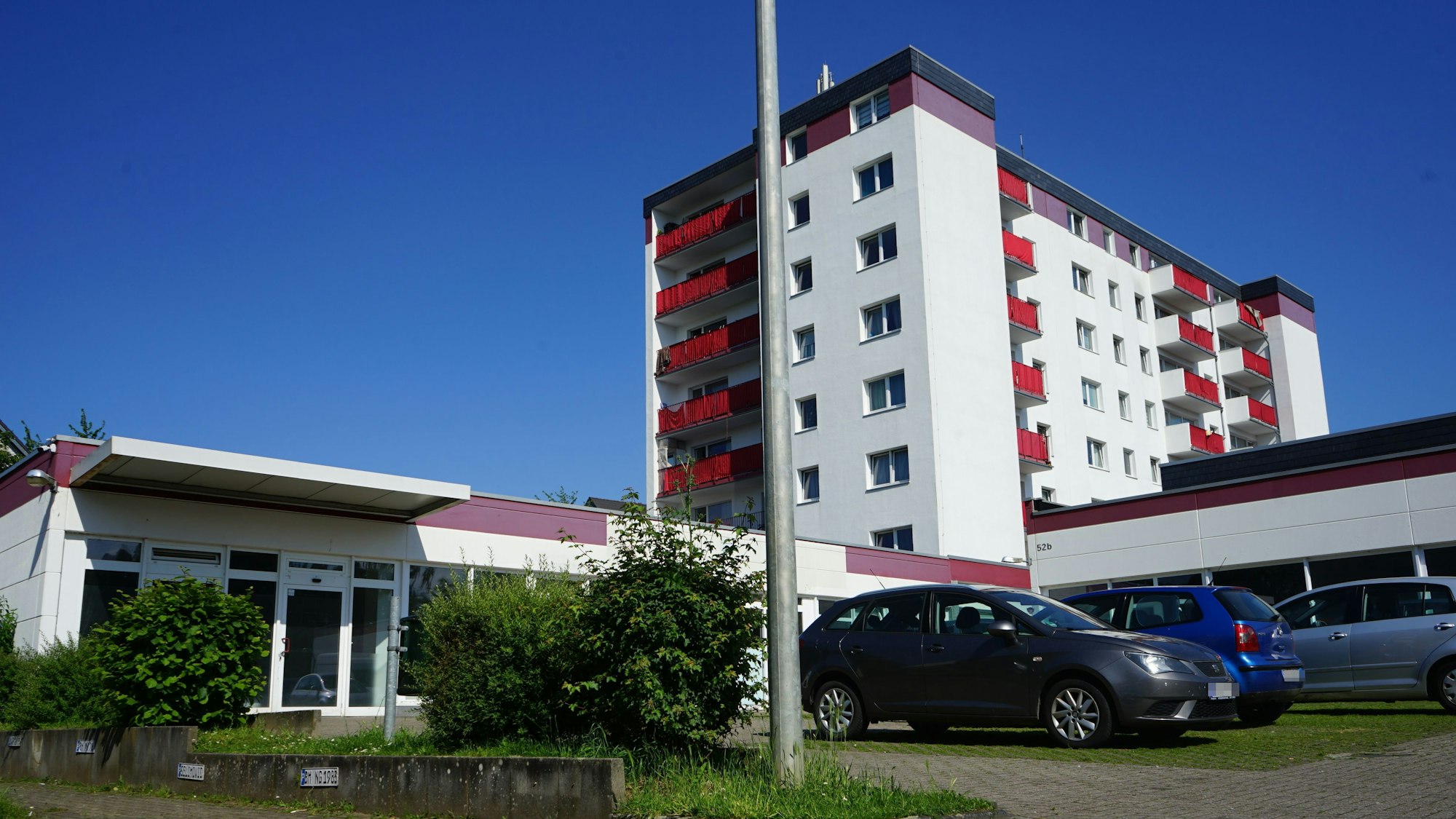 Der Gebäudekomplex Nordring 52.