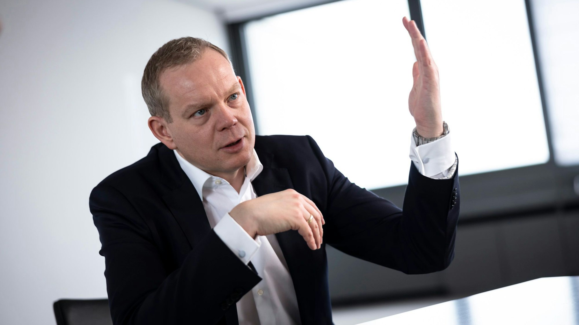 Johannes Pöttering ist Hauptgeschäftsführer des Arbeitgeberverbandes Unternehmer NRW