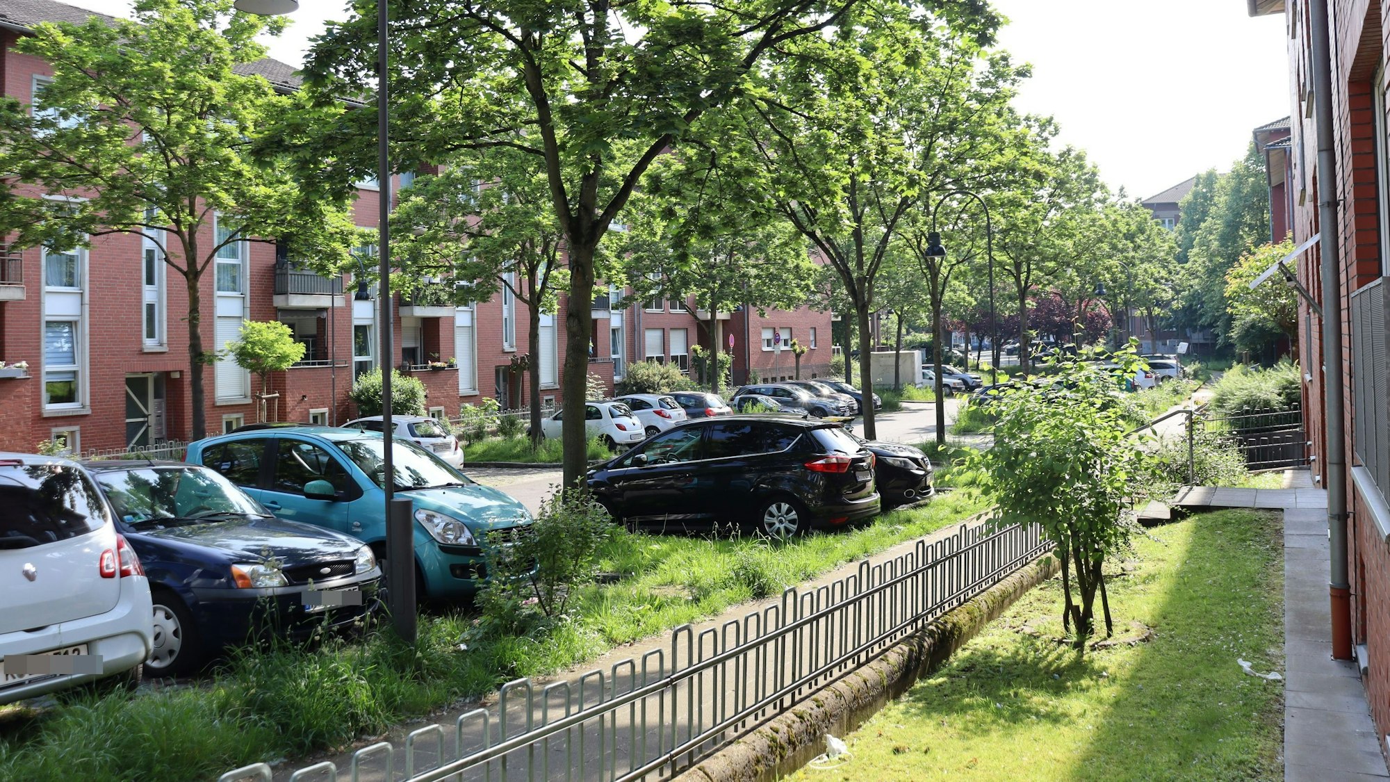 Das Wohnquartier an Düsseldorfer und Böckingstraße basiert nun nicht mehr auf einem falschen Bebauungsplan. Foto: Uwe Schäfer