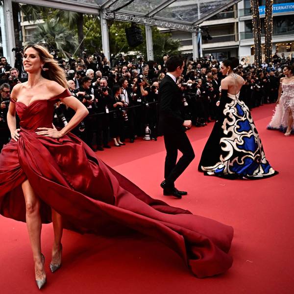 Heidi Klum schaute diese Woche auch bei den Filmfestspielen in Cannes vorbei.