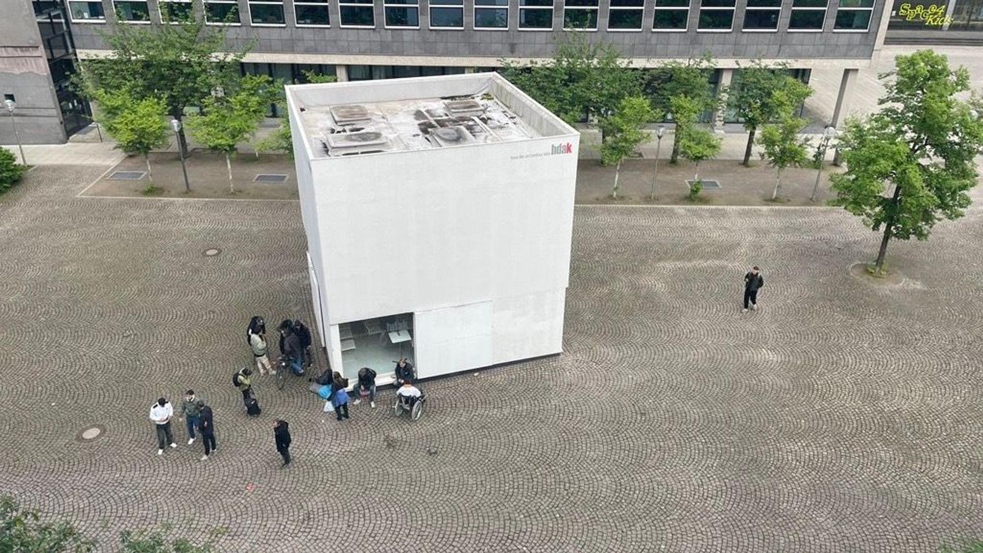 Drogenkonsum rund um den Haubrich-Hof, zugeschickt von privat an den „Kölner Stadt-Anzeiger“.