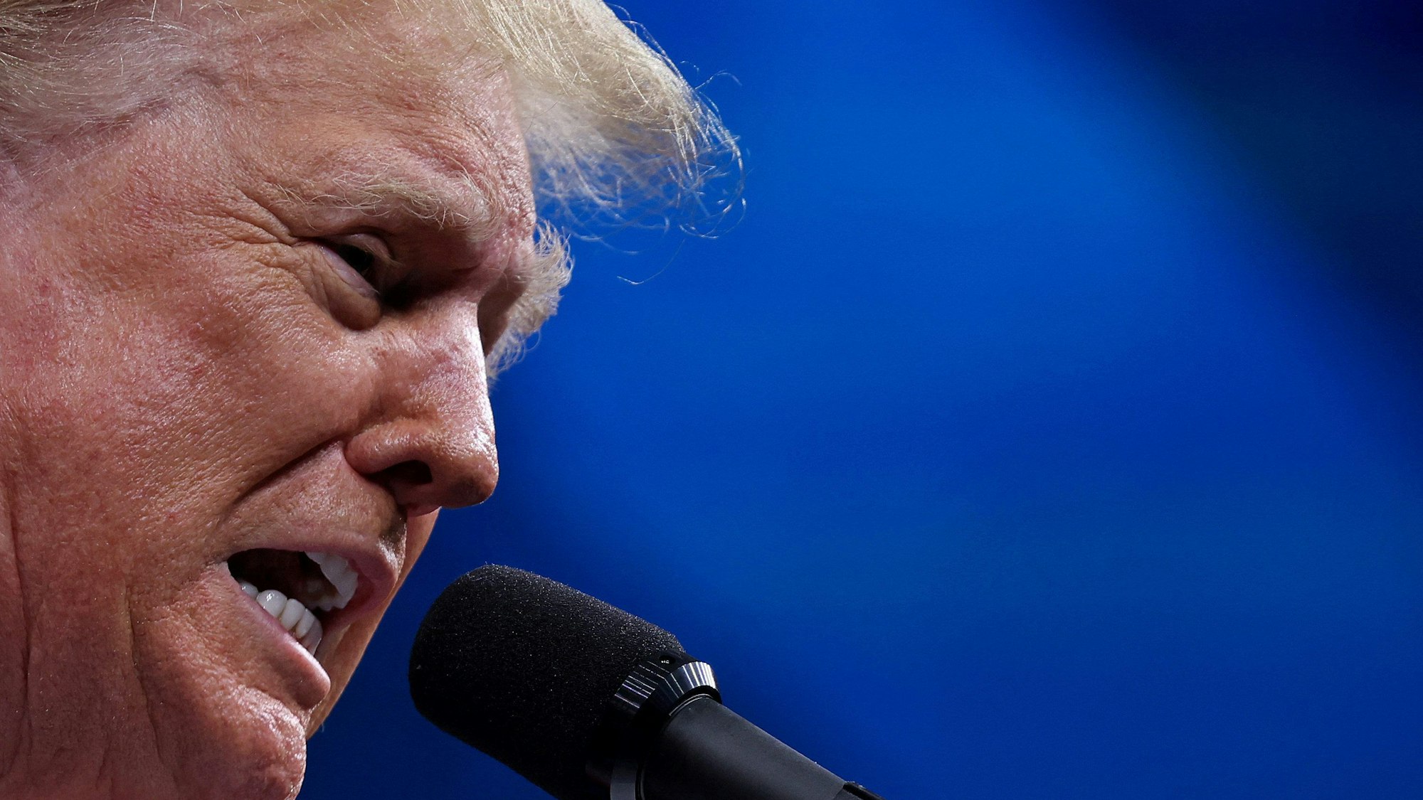 Donald Trump bei seiner Rede vor der National Rifle Association (NRA).