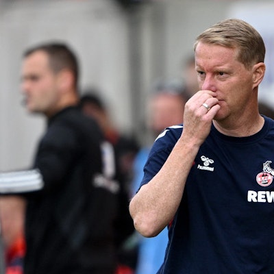 Konnte den Abstieg in die 2. Bundesliga nicht verhindern: Kölns Trainer Timo Schultz.