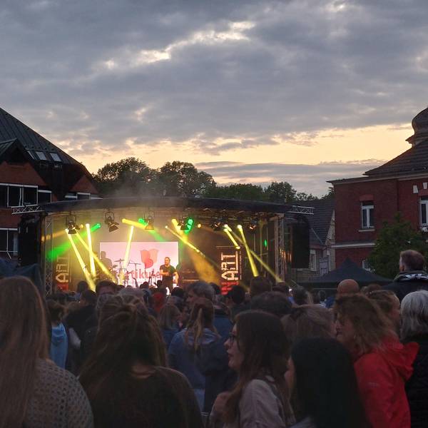 Das Grammofestival (hier 2024) am Pfingstwochenende, 6. bis 9. Juni, ist das erste, das auf dem inzwischen wieder angewachsenen Rasen stattfinden soll.