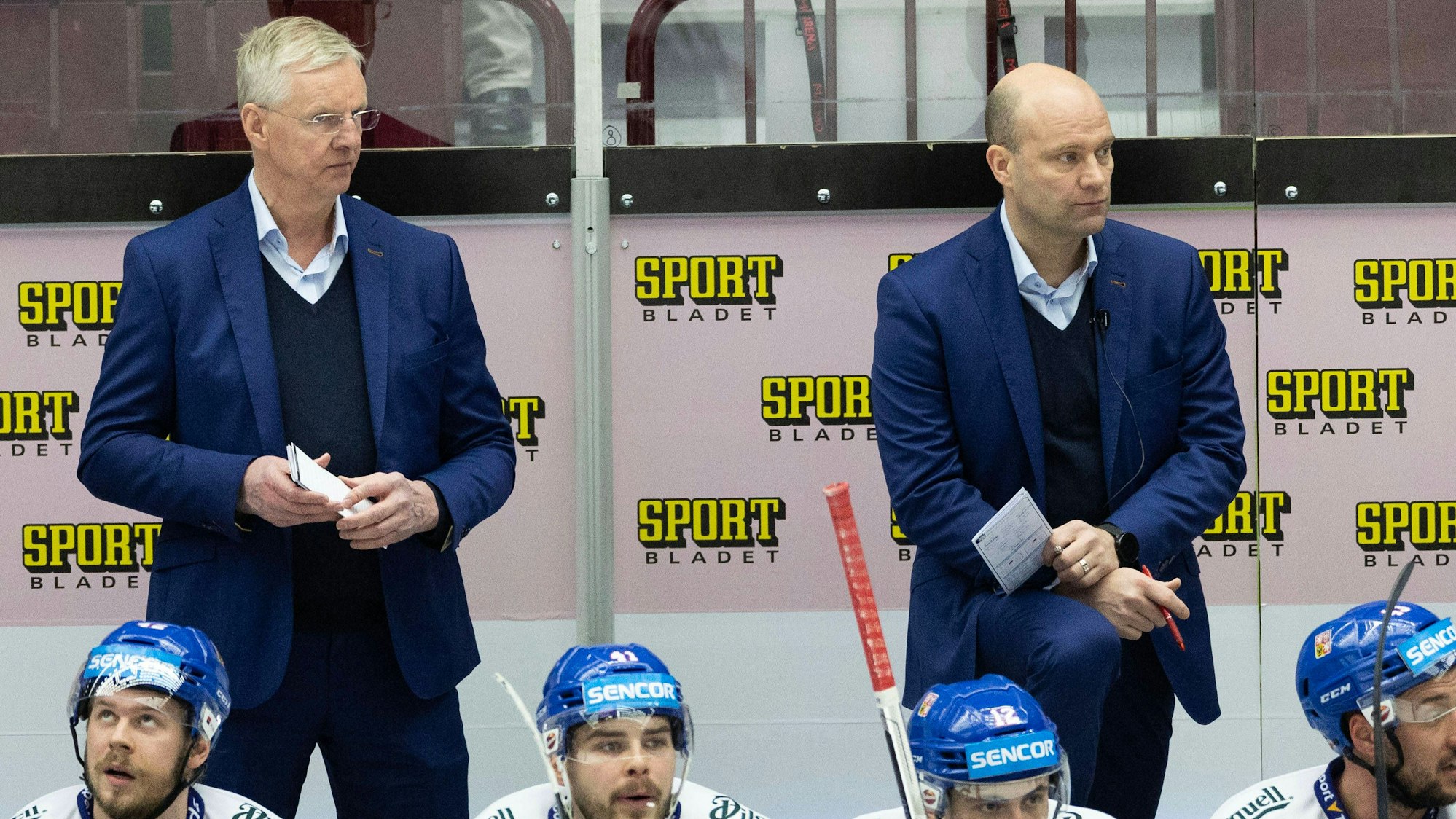 Kari Jalonen und Fredrik Norrena (r.) arbeiteten schon gemeinsam für die tschechische Nationalmannschaft.