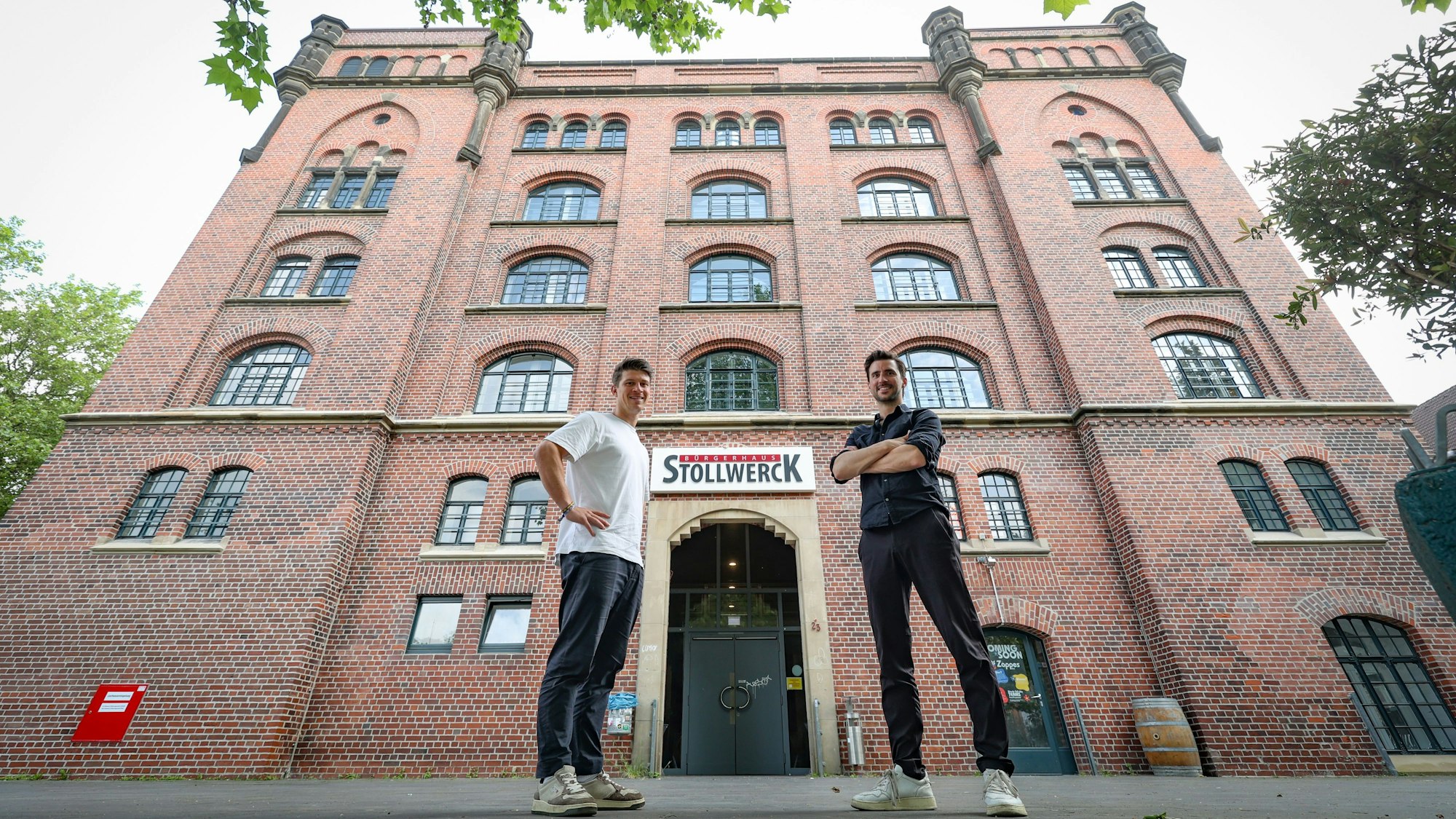 Die Betreiber vom Zappes Nicolas Lutz und Maximilian Köser