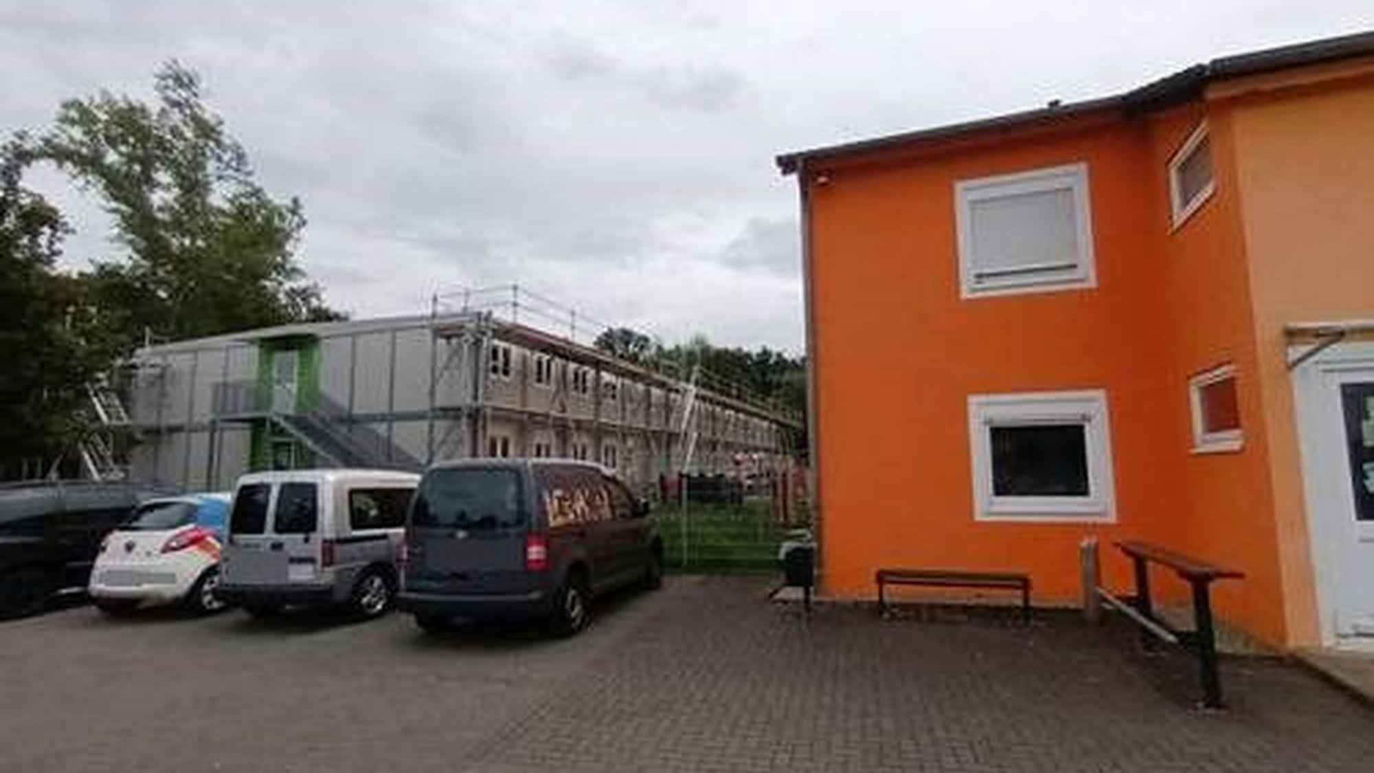 Container für Flüchtlinge in Lohmar