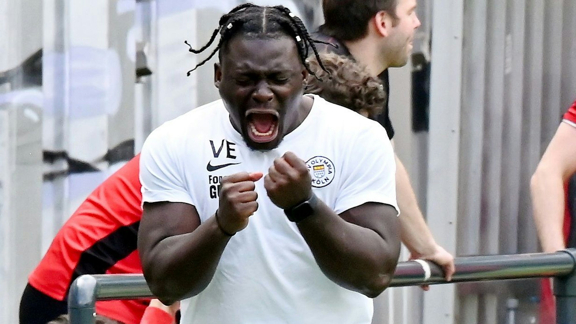 20.05.2024, Fussball-Olympia Köln i - Südwest II
TR: Victor Eboa (Olympia)
Foto: Uli Herhaus