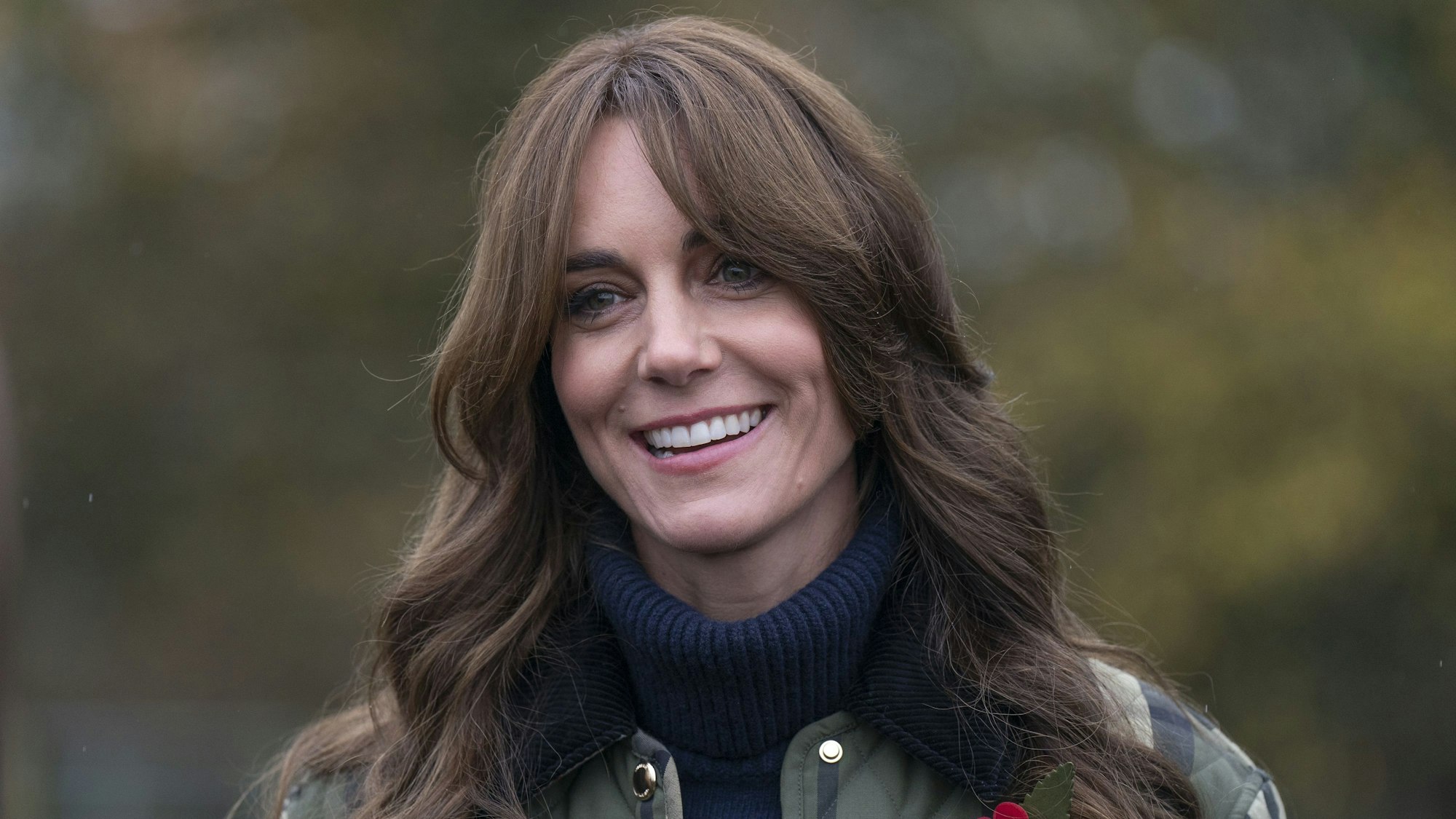 Prinzessin Kate bei einem Termin mit Landwirten auf der Brodieshill Farm in Schottland.
