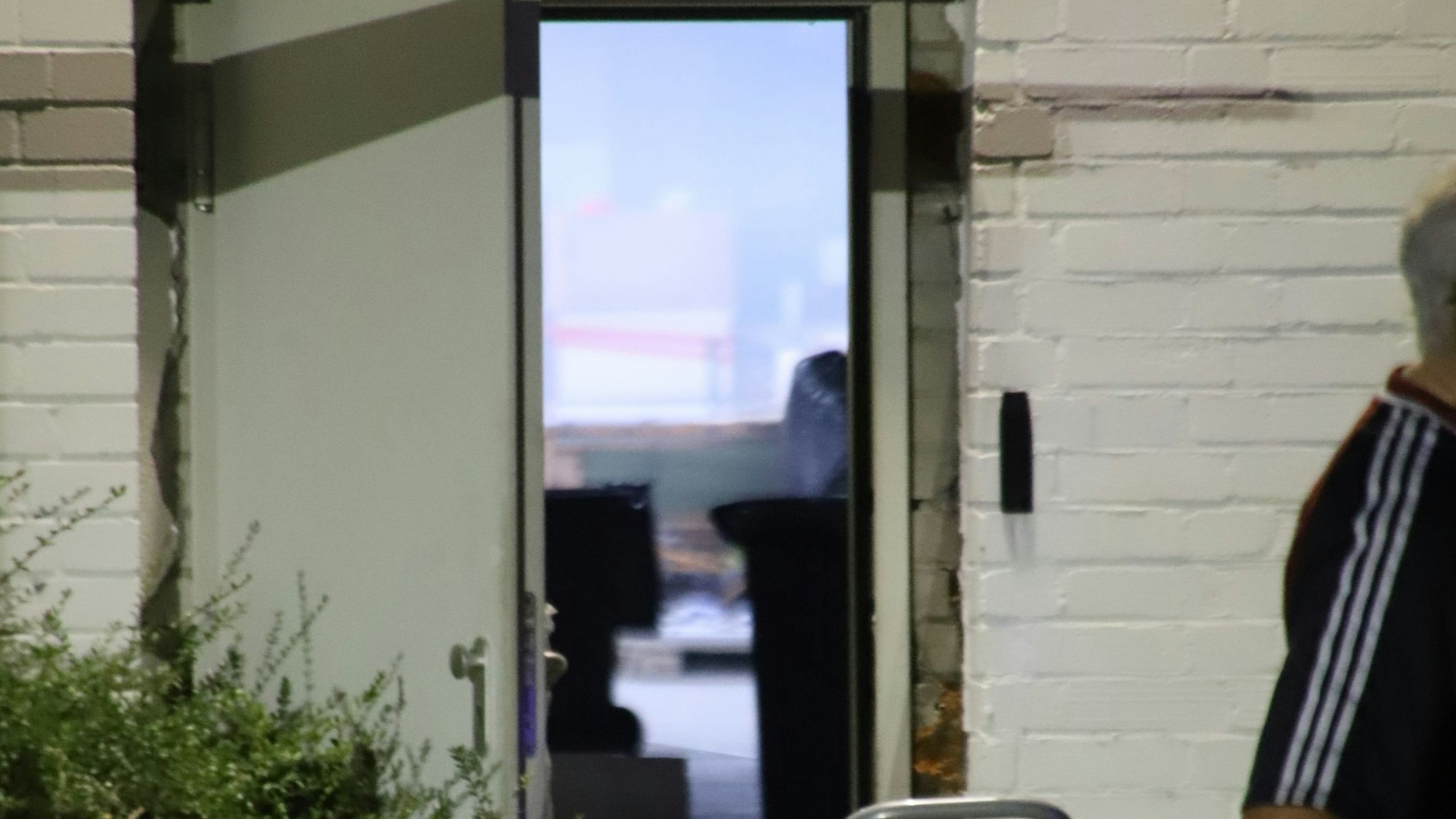 In der großen Halle kam es zu einer deutlich erkennbaren Verrauchung.