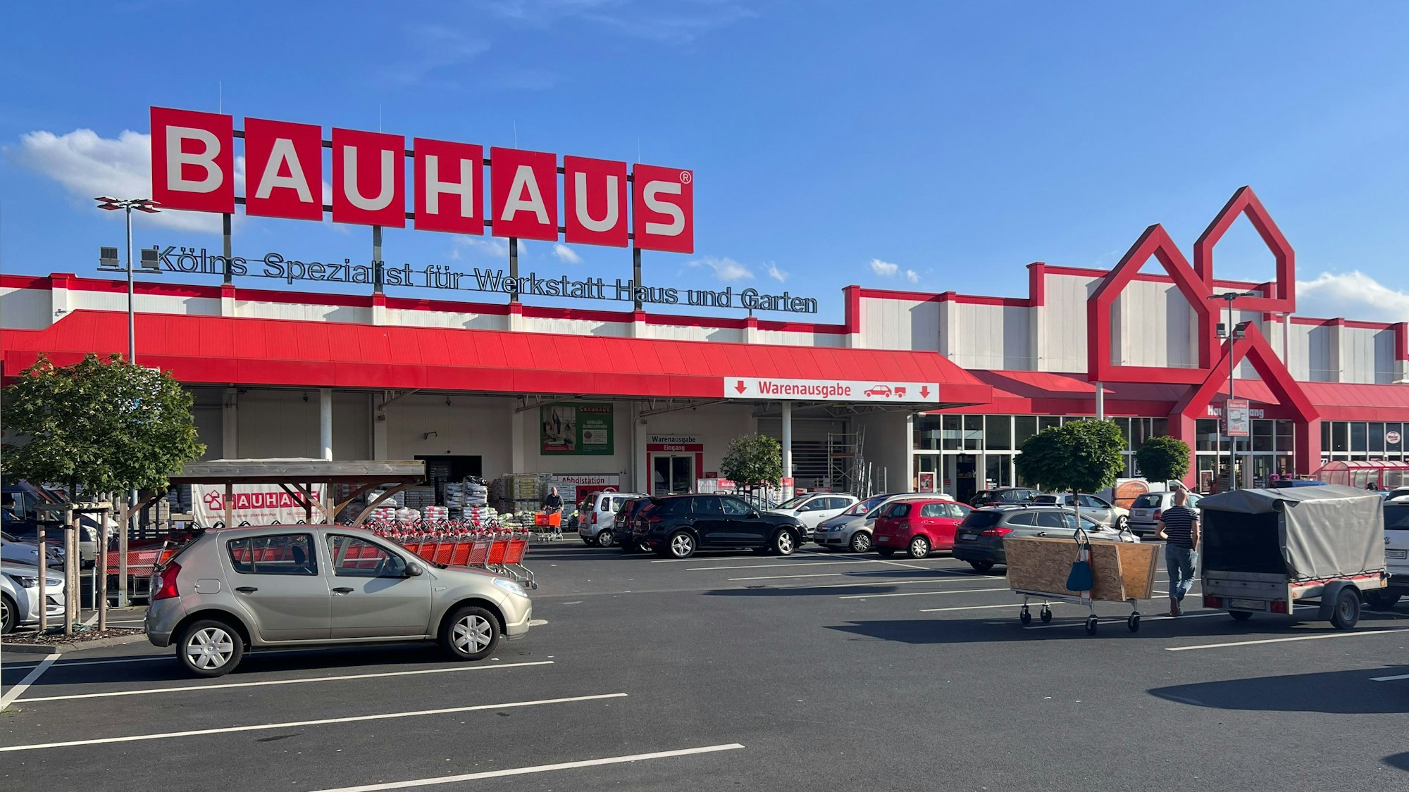 Die Bauhaus-Filiale an der Theodor-Heuss-Straße in Köln-Porz-Eil.