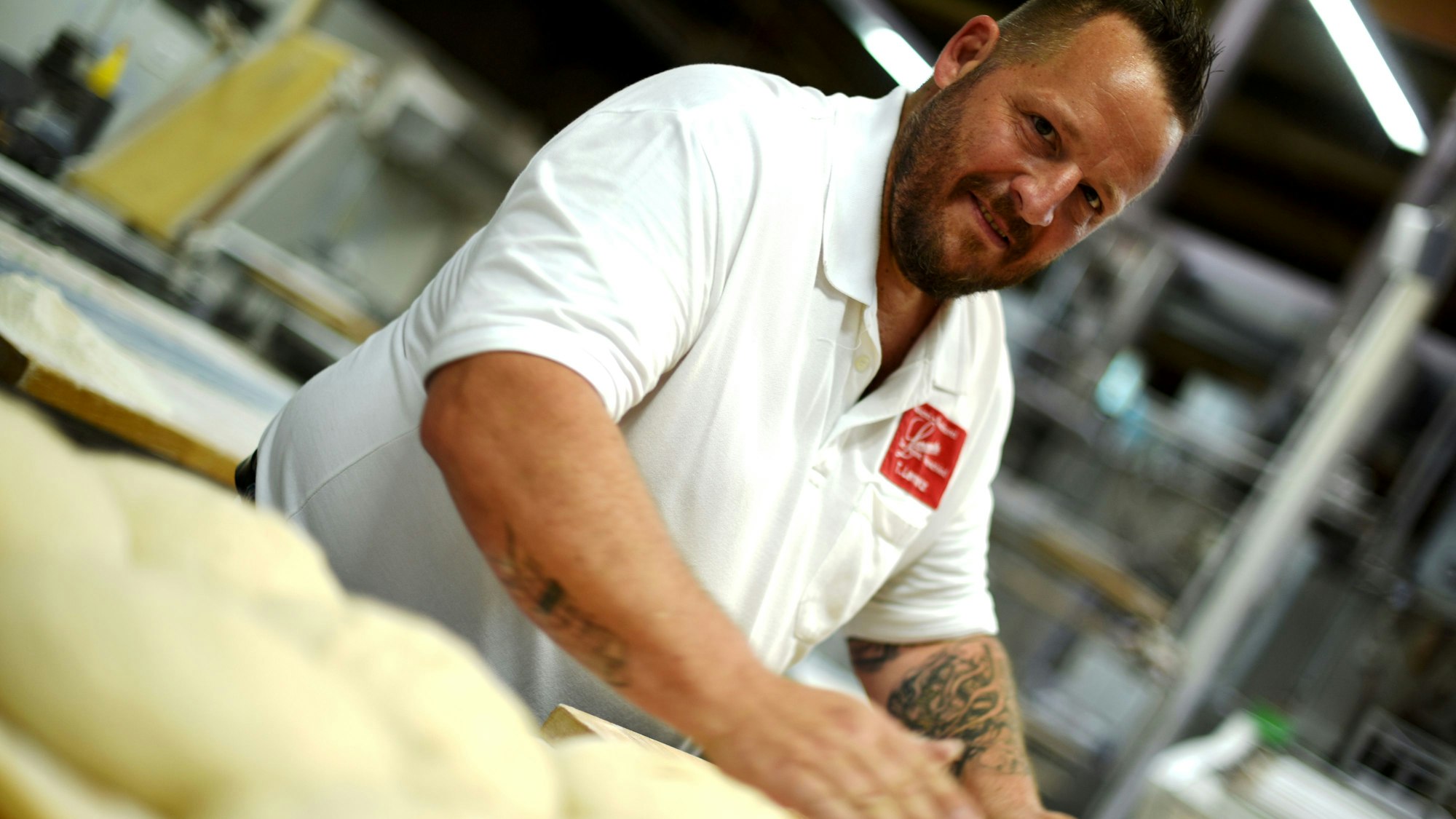 Torsten Lennartz bei der Arbeit.