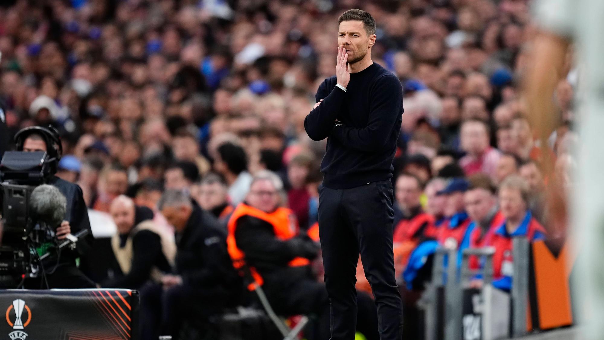 Ist noch auf der Suche nach dem Schlüssel zum Finale: Bayer-Coach Xabi Alonso.